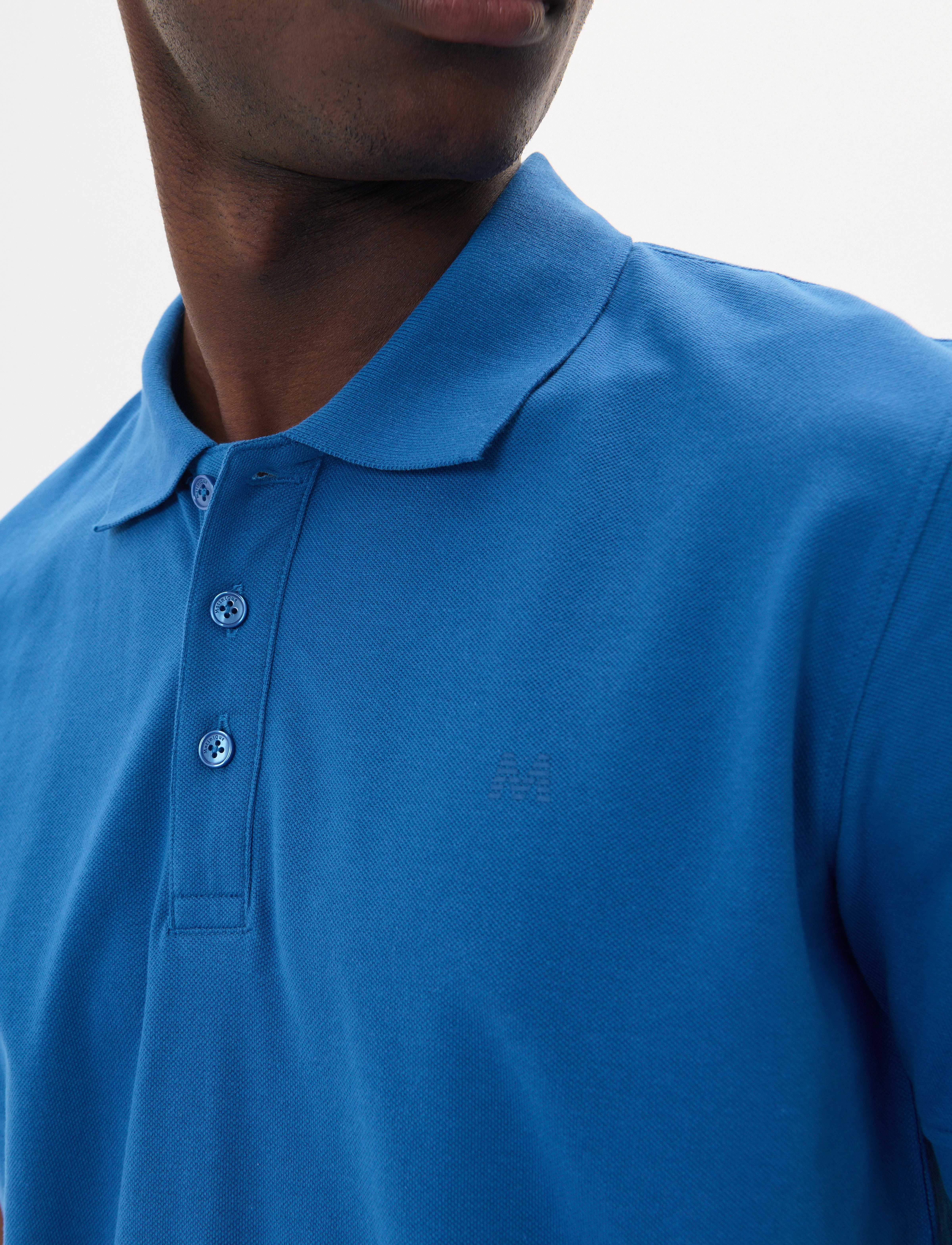 Matinique - MApoleo Melange - short-sleeved polos - dÉja vu blue - 4