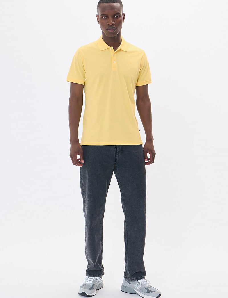 Matinique - MApoleo Melange - kortærmede poloer - golden haze - 2