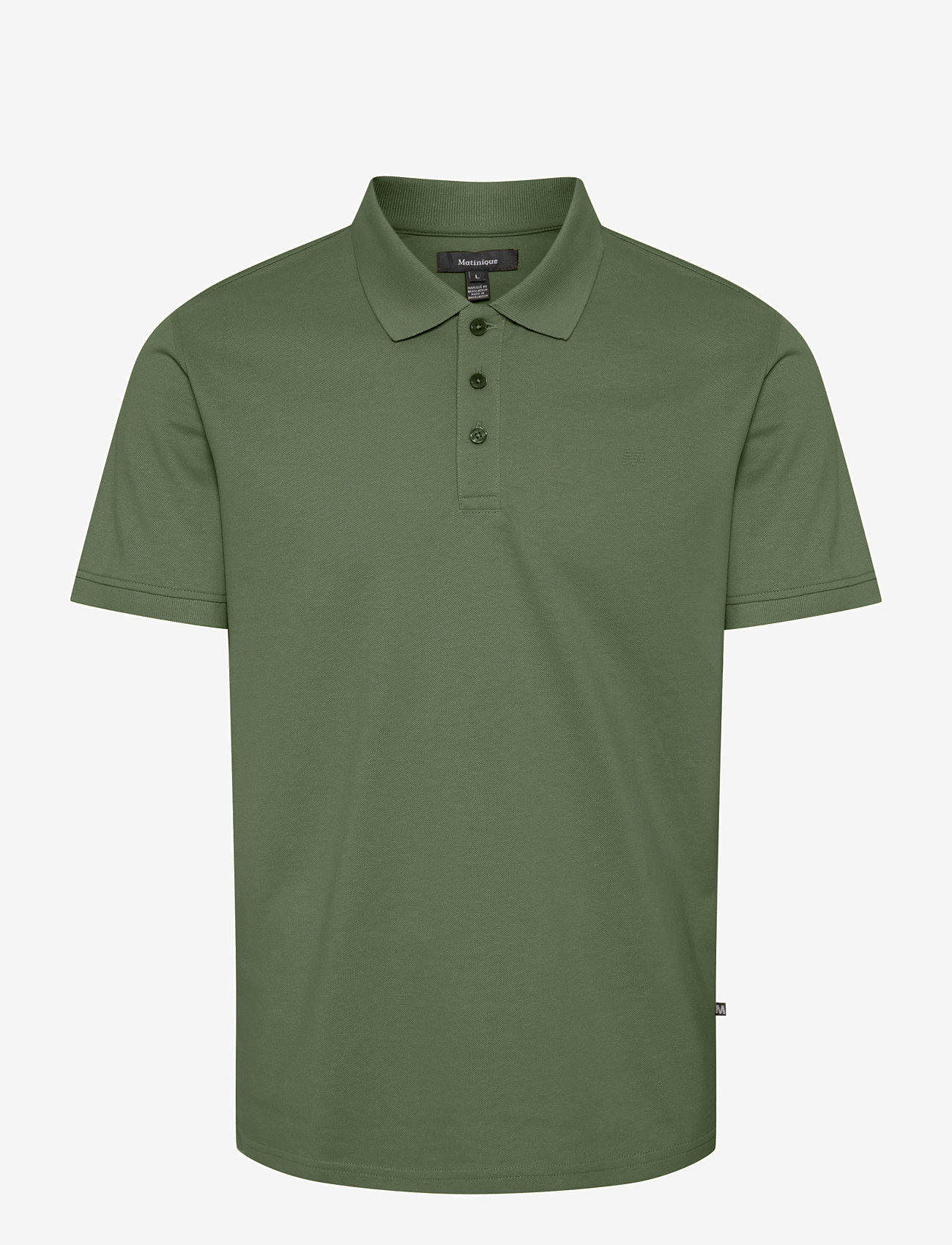 Matinique - MApoleo Melange - kortærmede poloer - thyme - 1