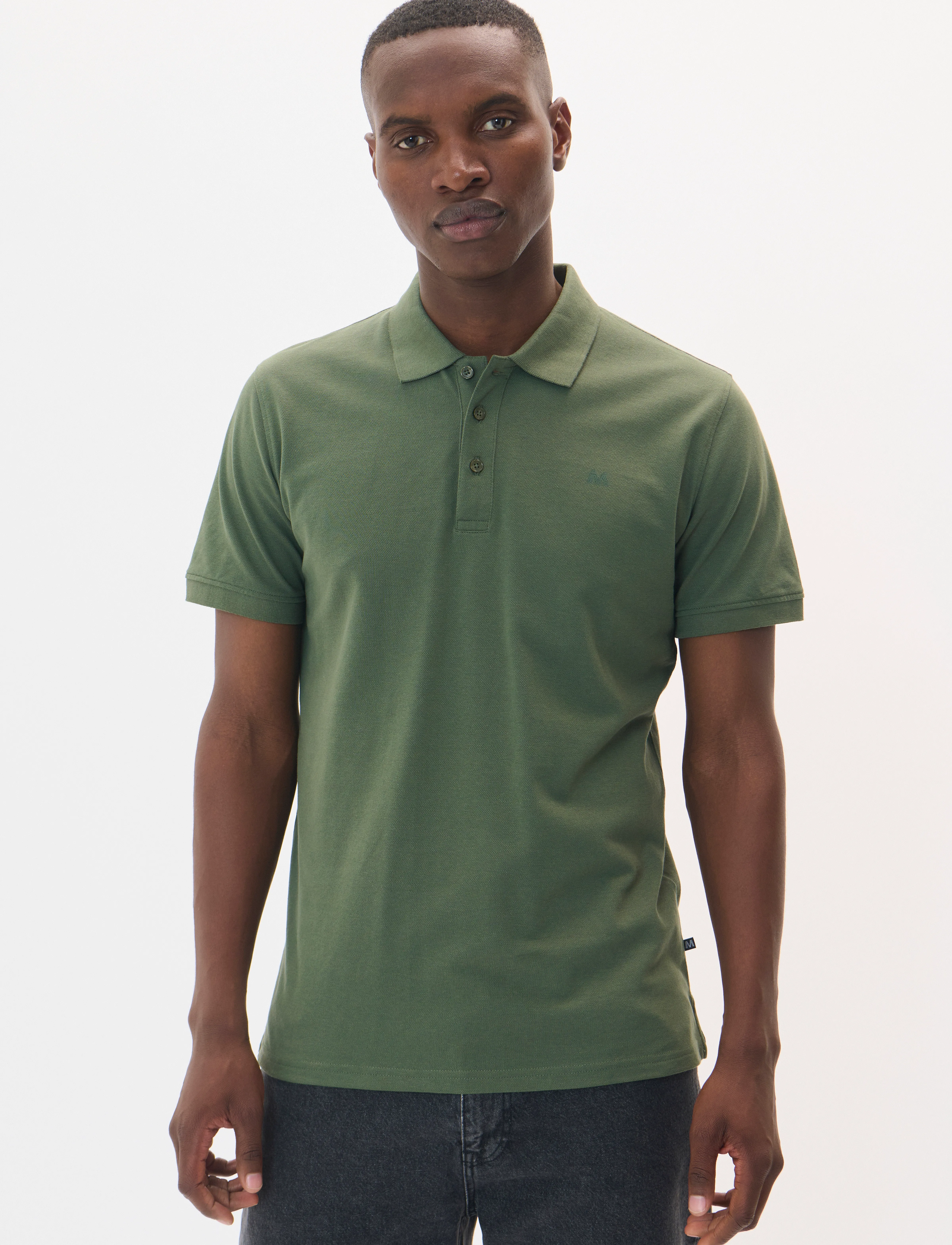 Matinique MApoleo Melange - Poloshirt - THYME / green