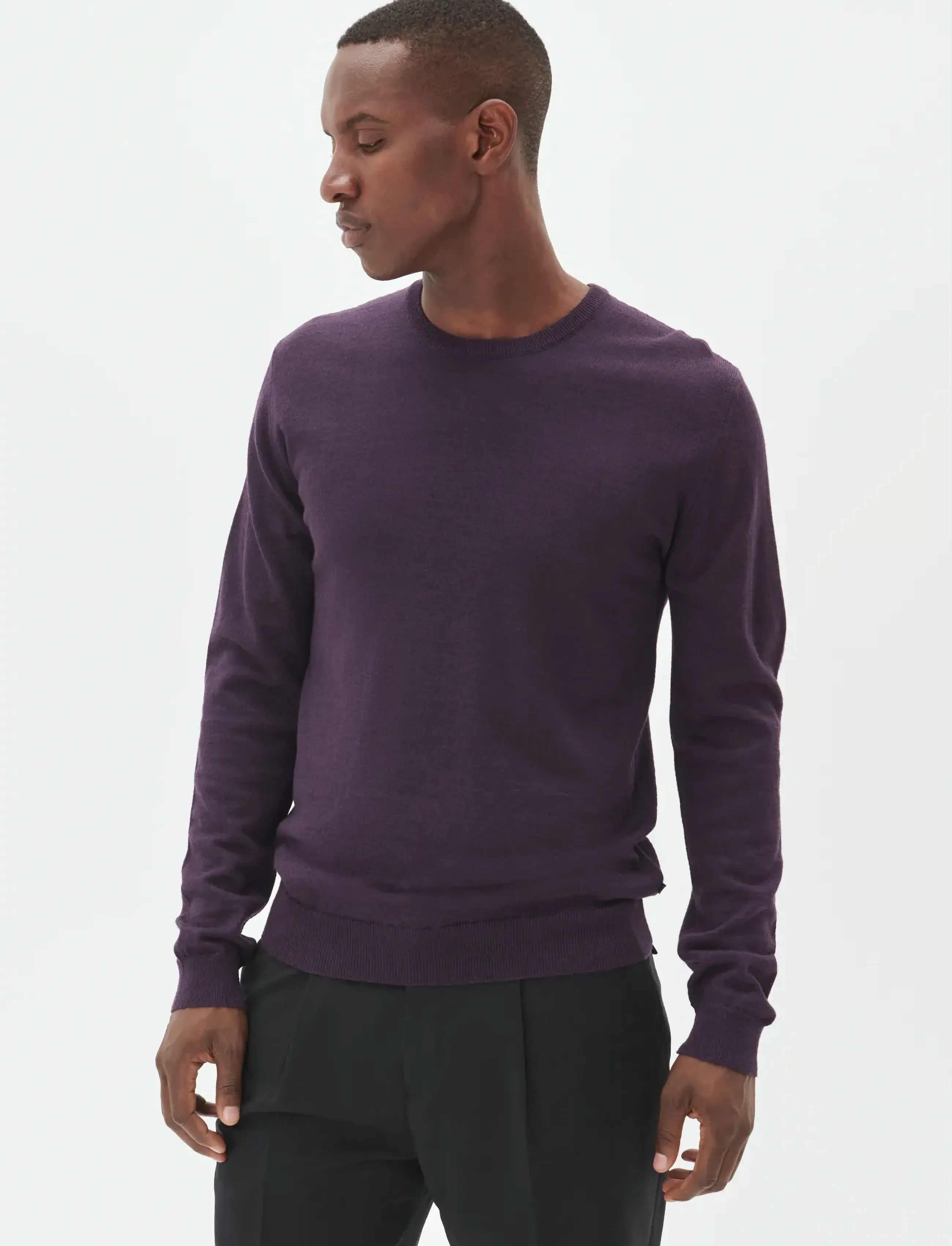 Matinique MAPetro - Rundhals - NIGHTSHADE MELANGE / purple