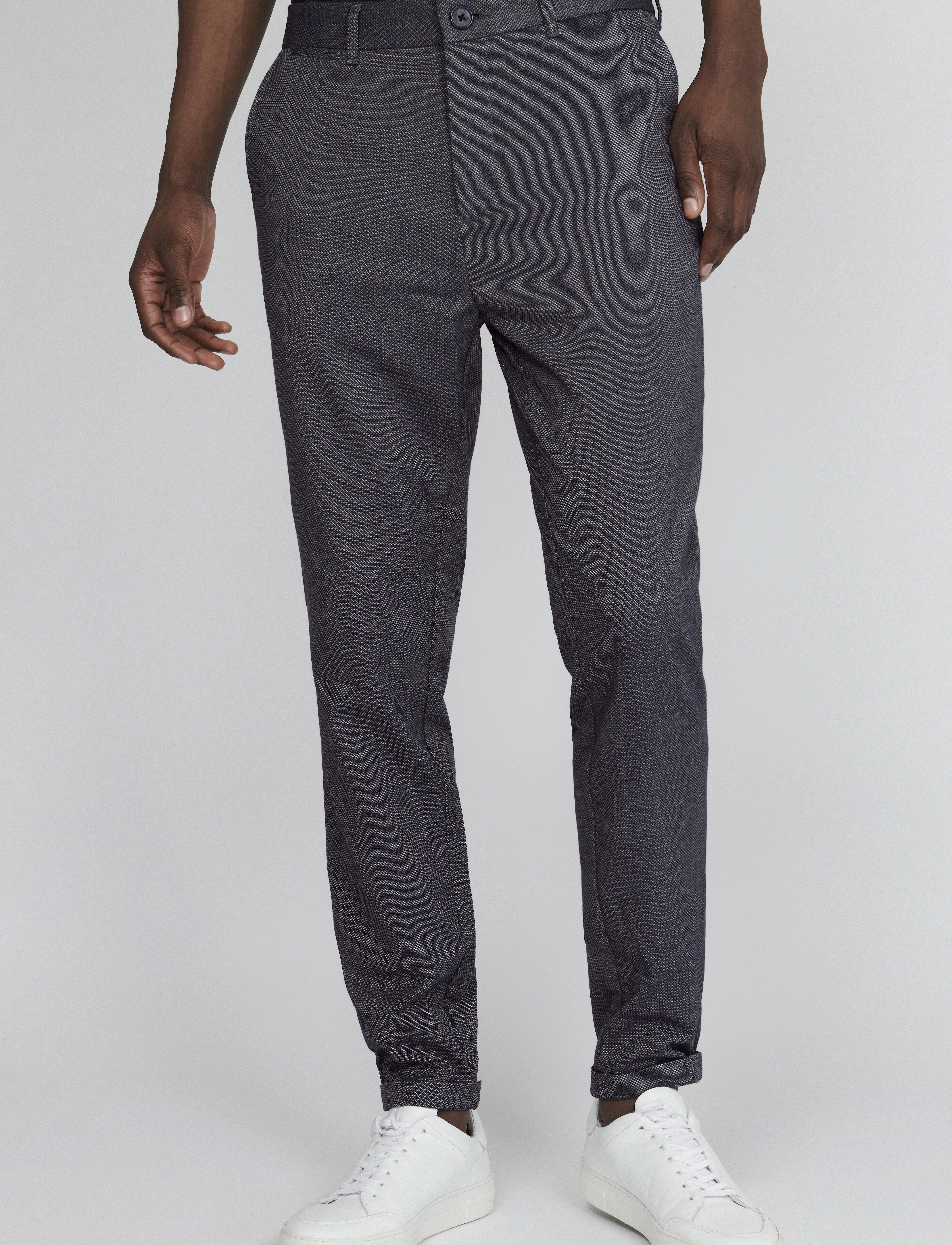 Matinique MAliam Pant - Habitbukser - DARK NAVY / grey