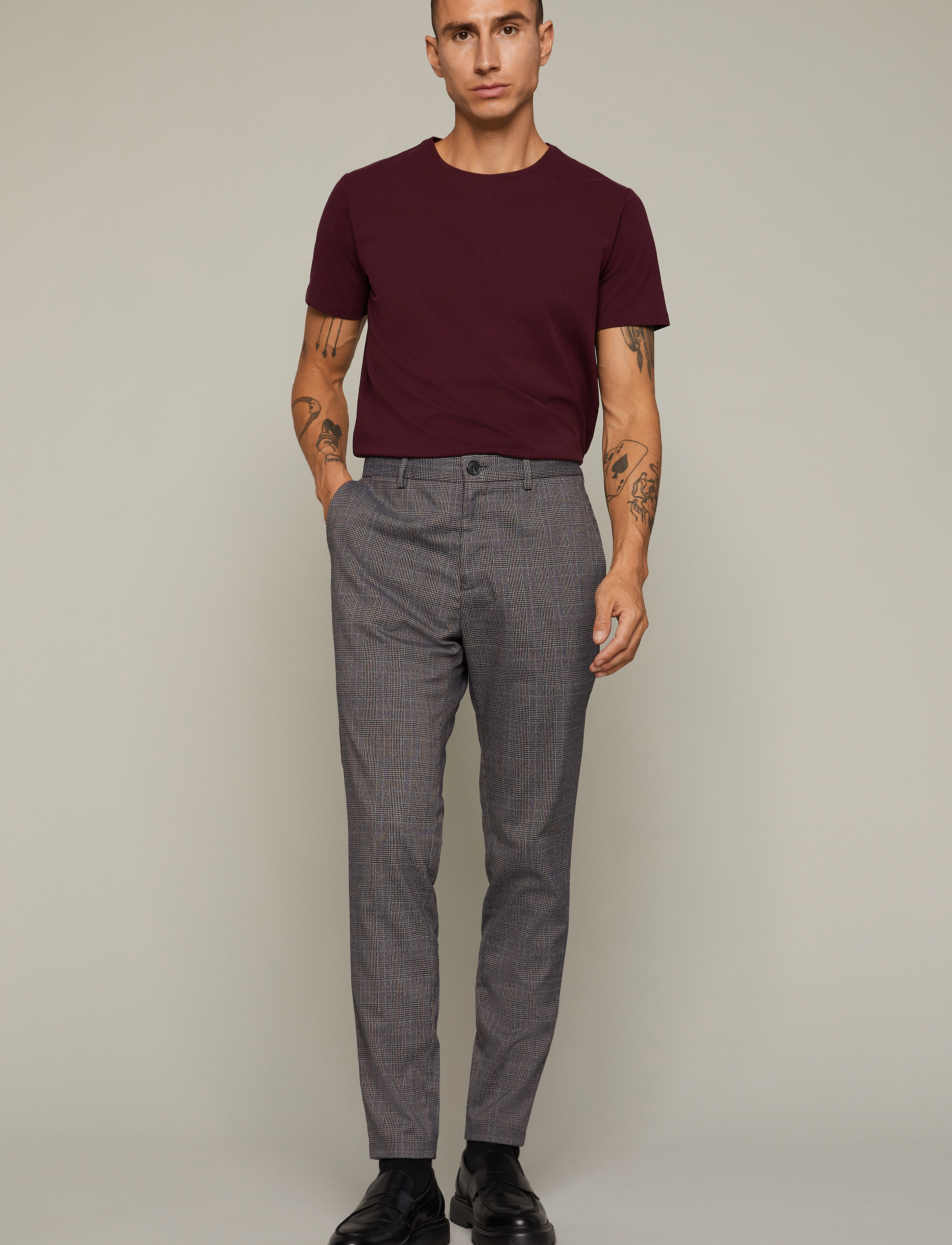 Matinique - MAliam Pant - medium grey melange - 3