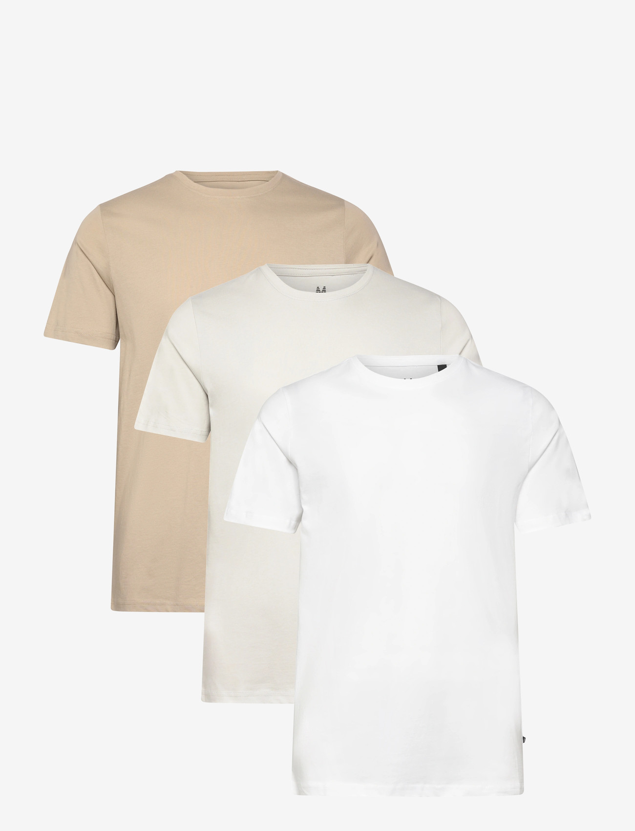 Matinique - MAJermane 3-pack - multipack t-shirts - plaza taupe/lunar rock/white - 0