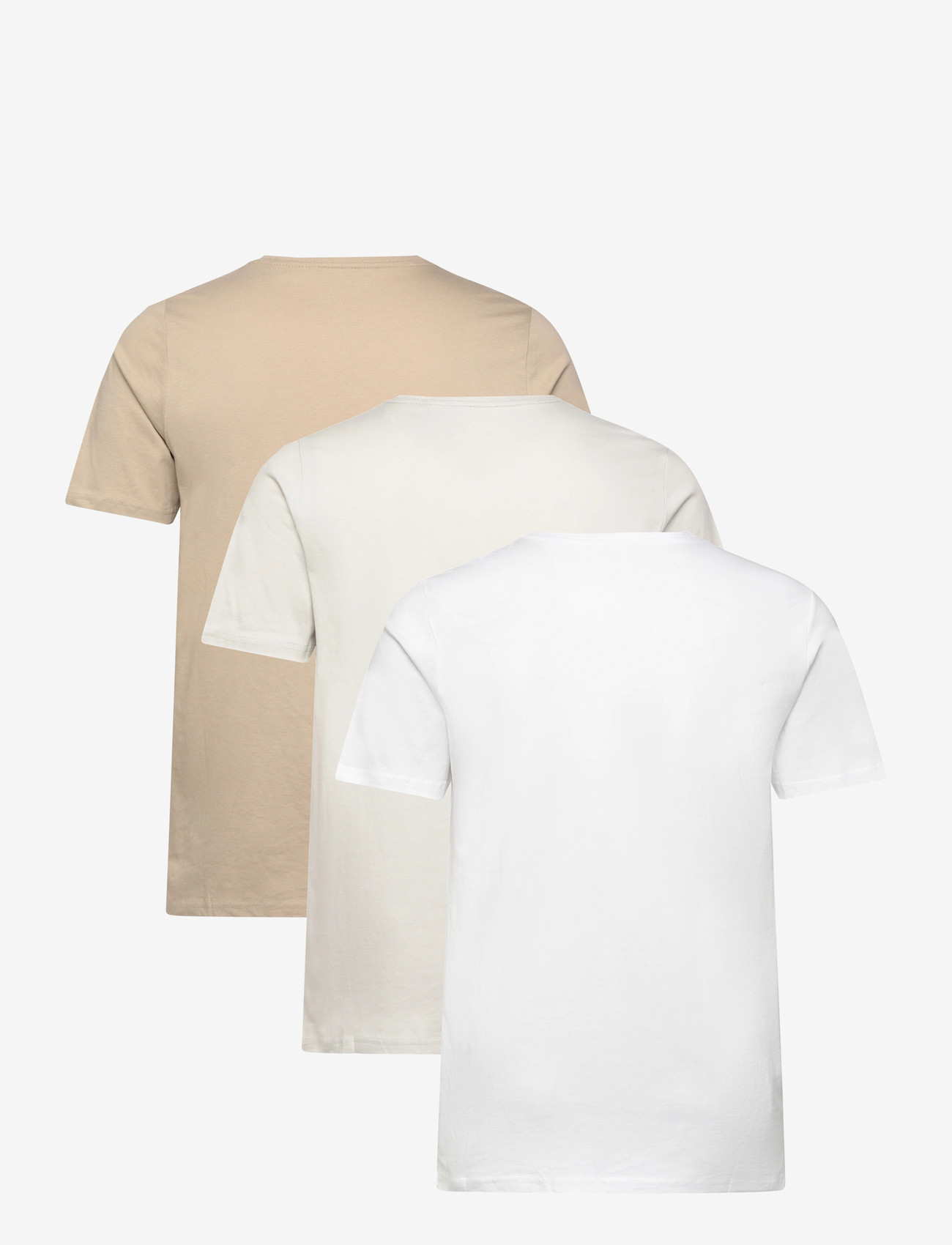 Matinique - MAJermane 3-pack - multipack t-shirts - plaza taupe/lunar rock/white - 1