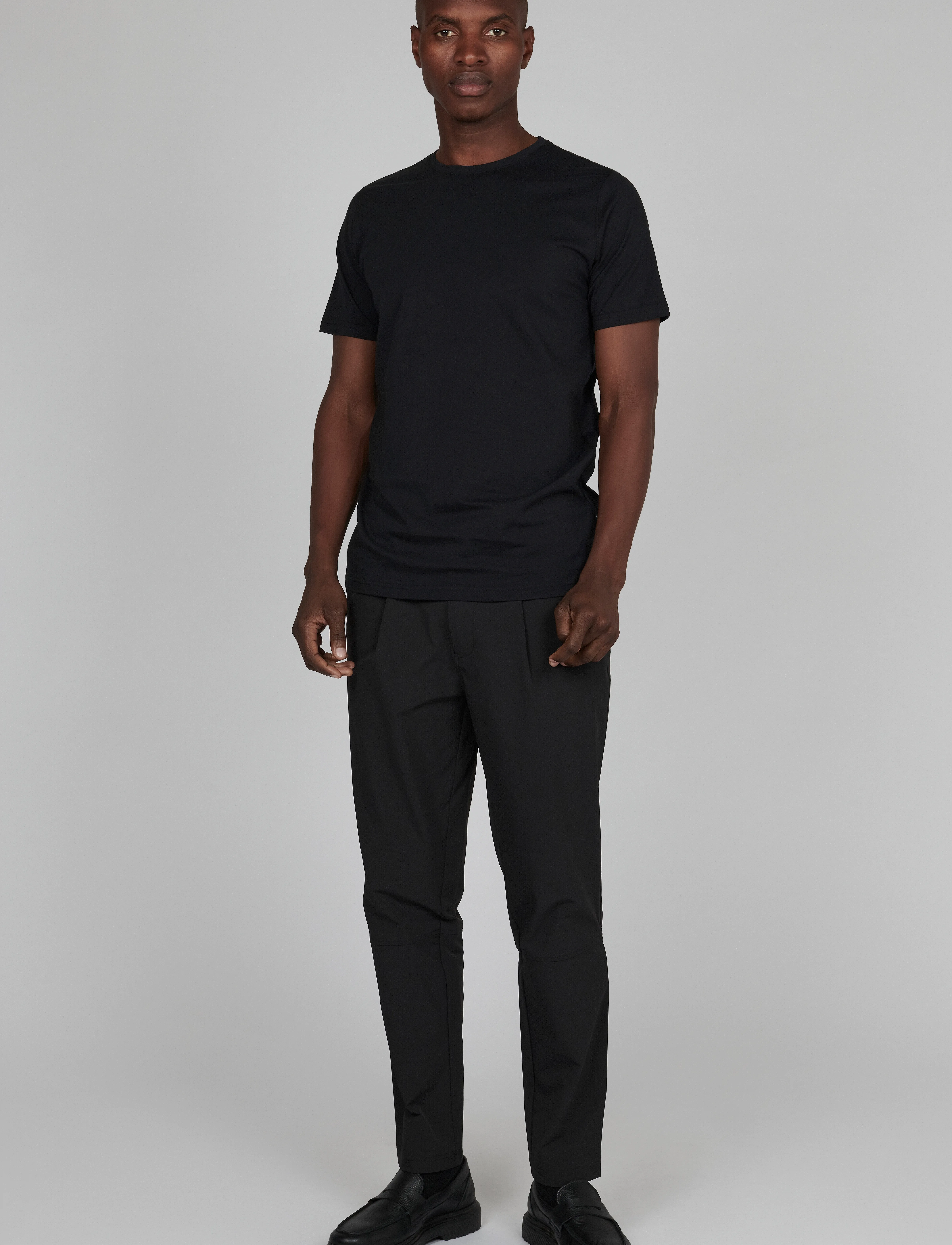 Matinique - MAJermane 3-pack - basic t-shirts - black / white / simply taupe - 2