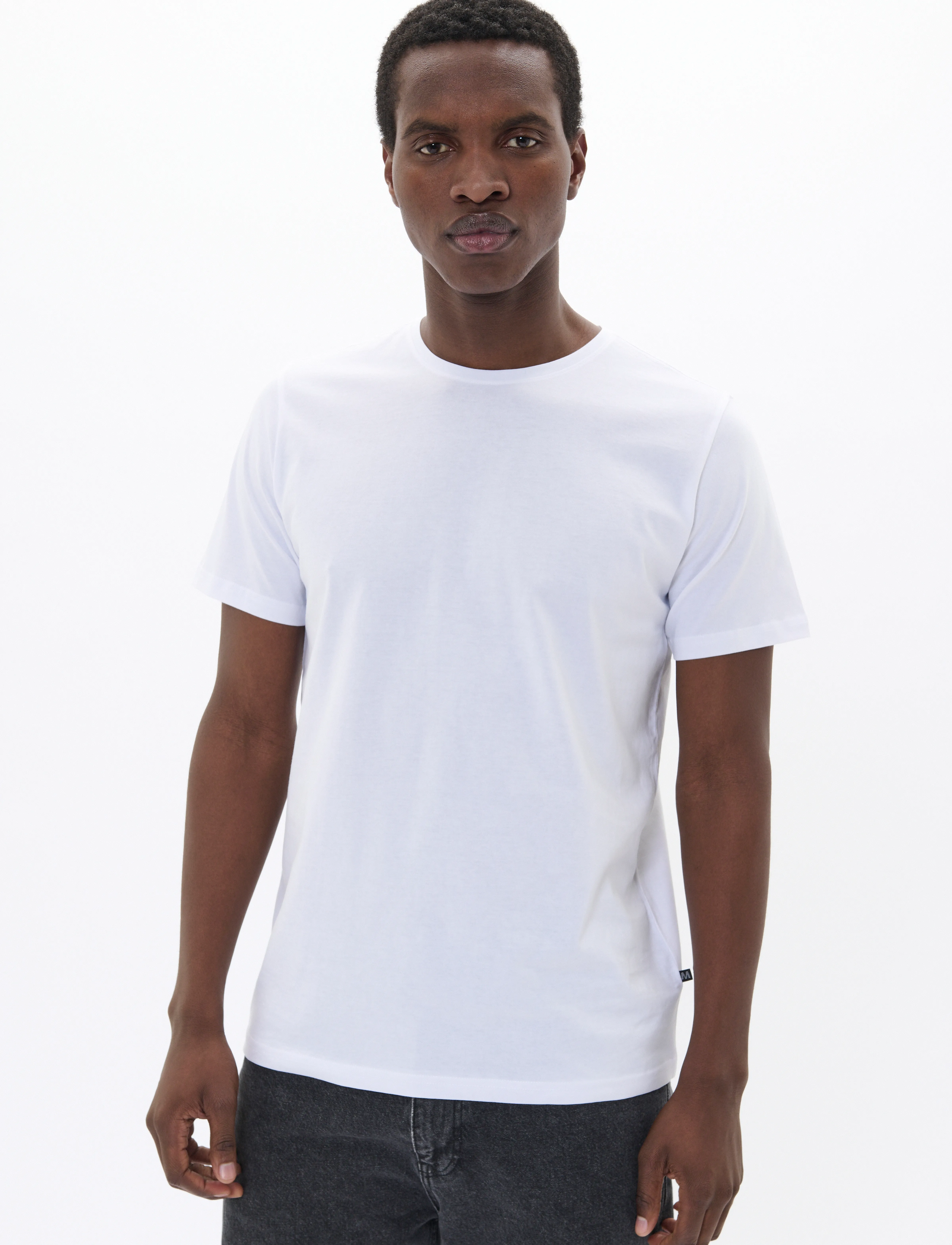 Matinique MAJermane 3-pack - T-Shirts - LUNAR ROCK/GLACIER LAKE/WHITE / white