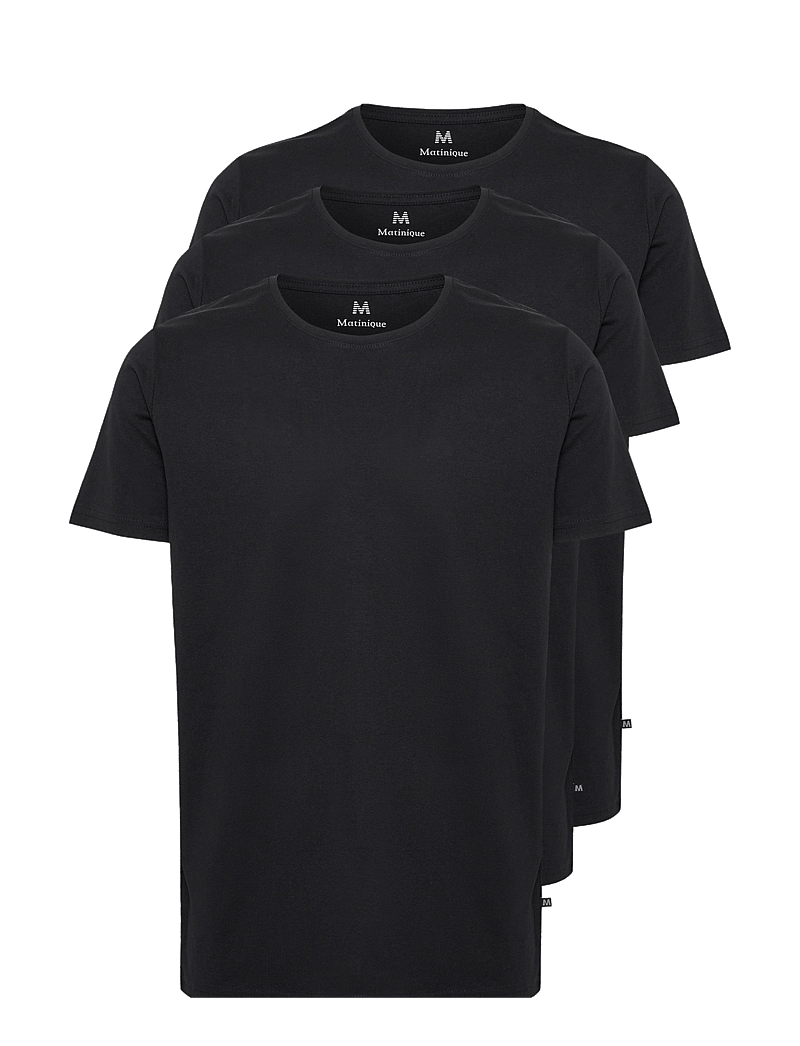 Matinique - MAJermane 3-pack - multipack t-shirts - black - 1
