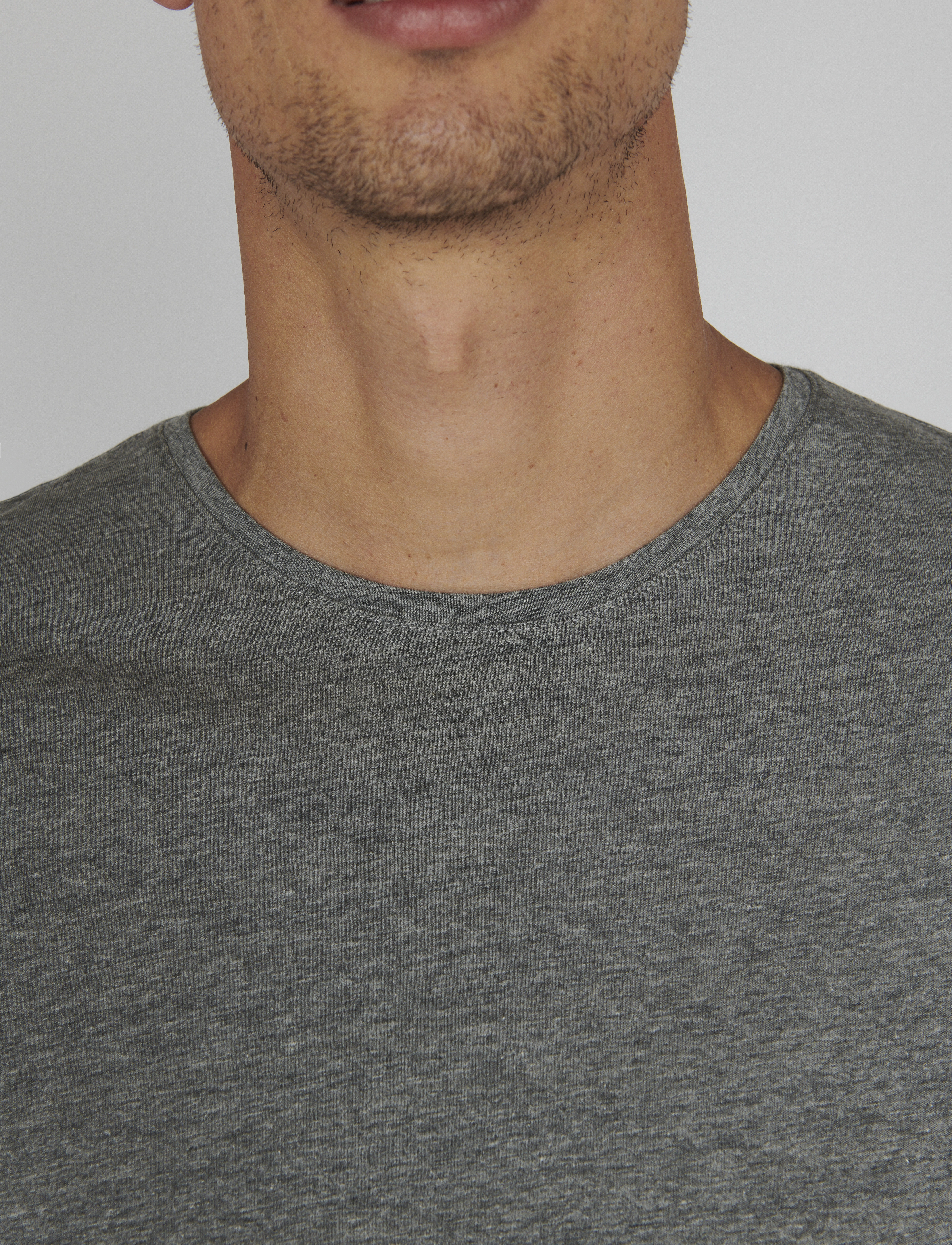 Matinique - MAJermane 3-pack - basic t-shirts - black/m. grey/olive - 3