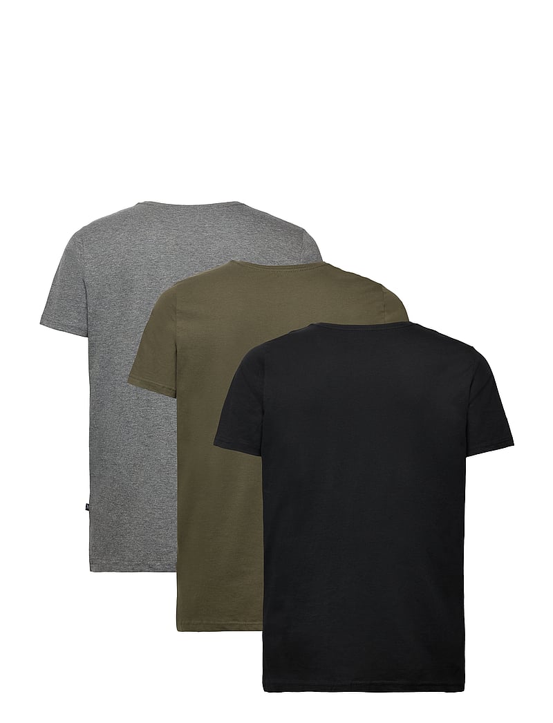 Matinique - MAJermane 3-pack - multipack t-shirts - black/m. grey/olive - 5