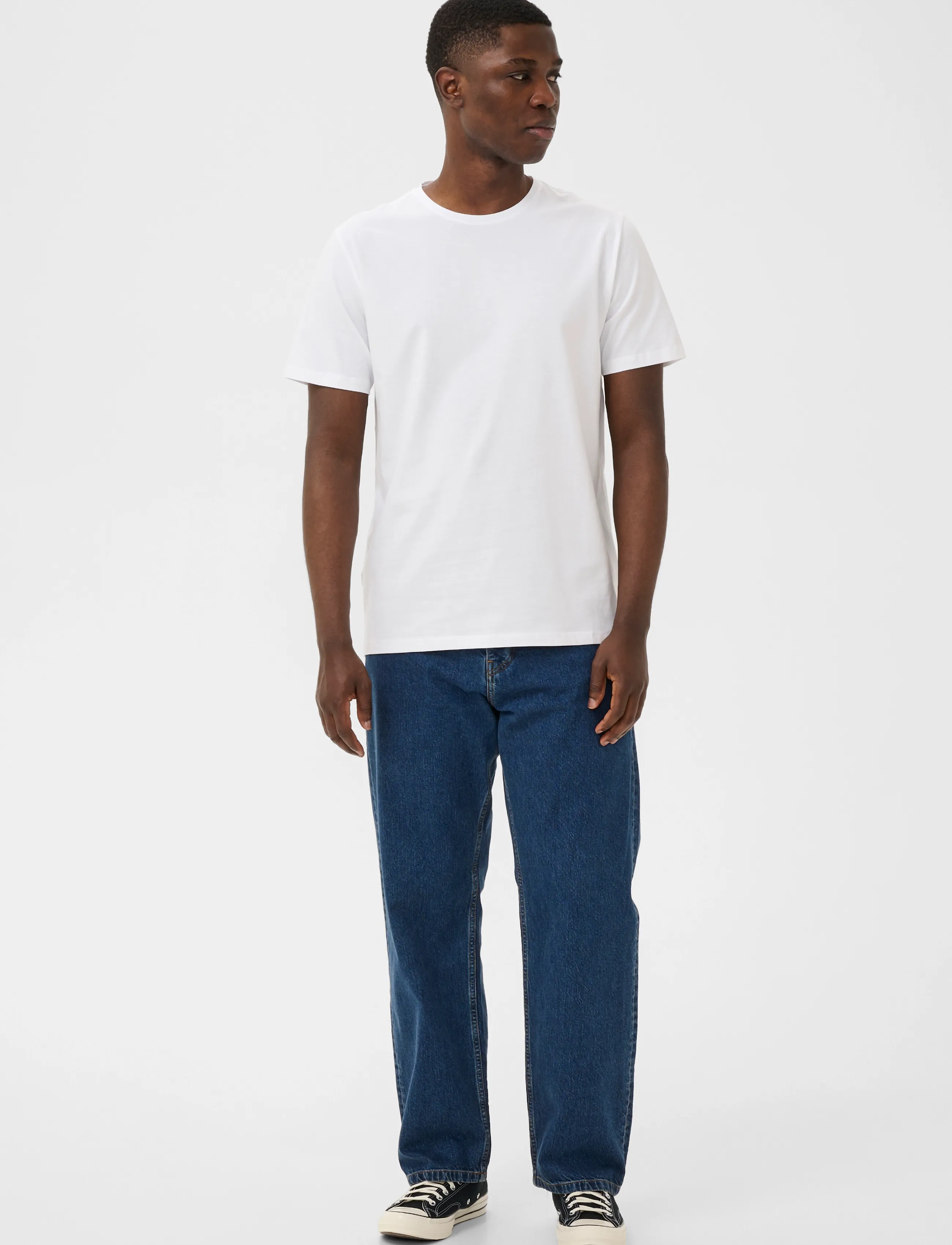 Matinique - MAJermane 3-pack - basic t-shirts - white - 2