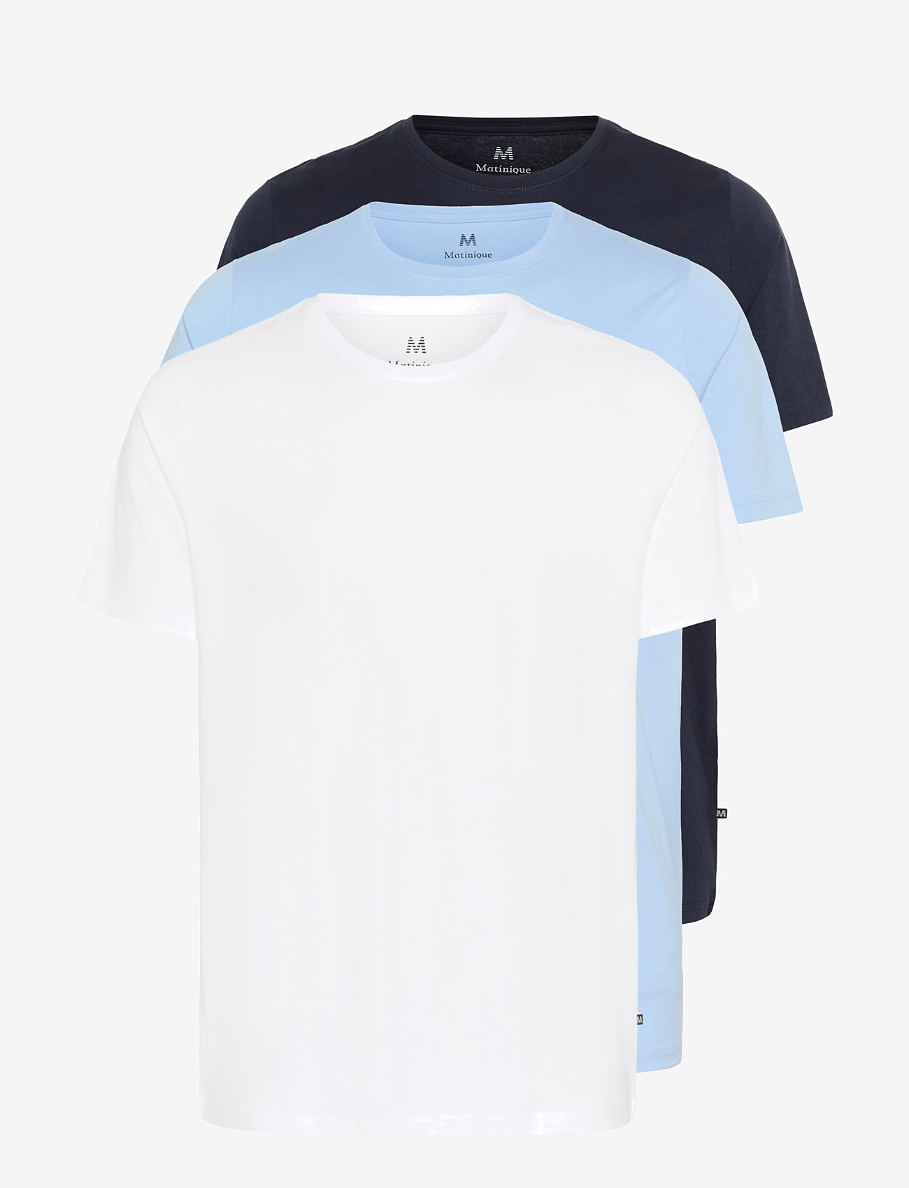 Matinique - MAJermane 3-pack - efterårstøj - white/navy/glacier - 0