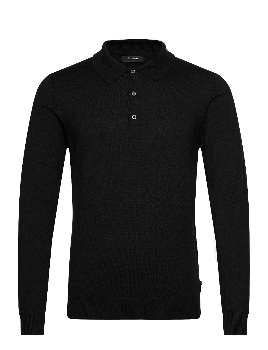 Matinique - MAklint OC - pikkade varrukatega kootud polod - black - 1