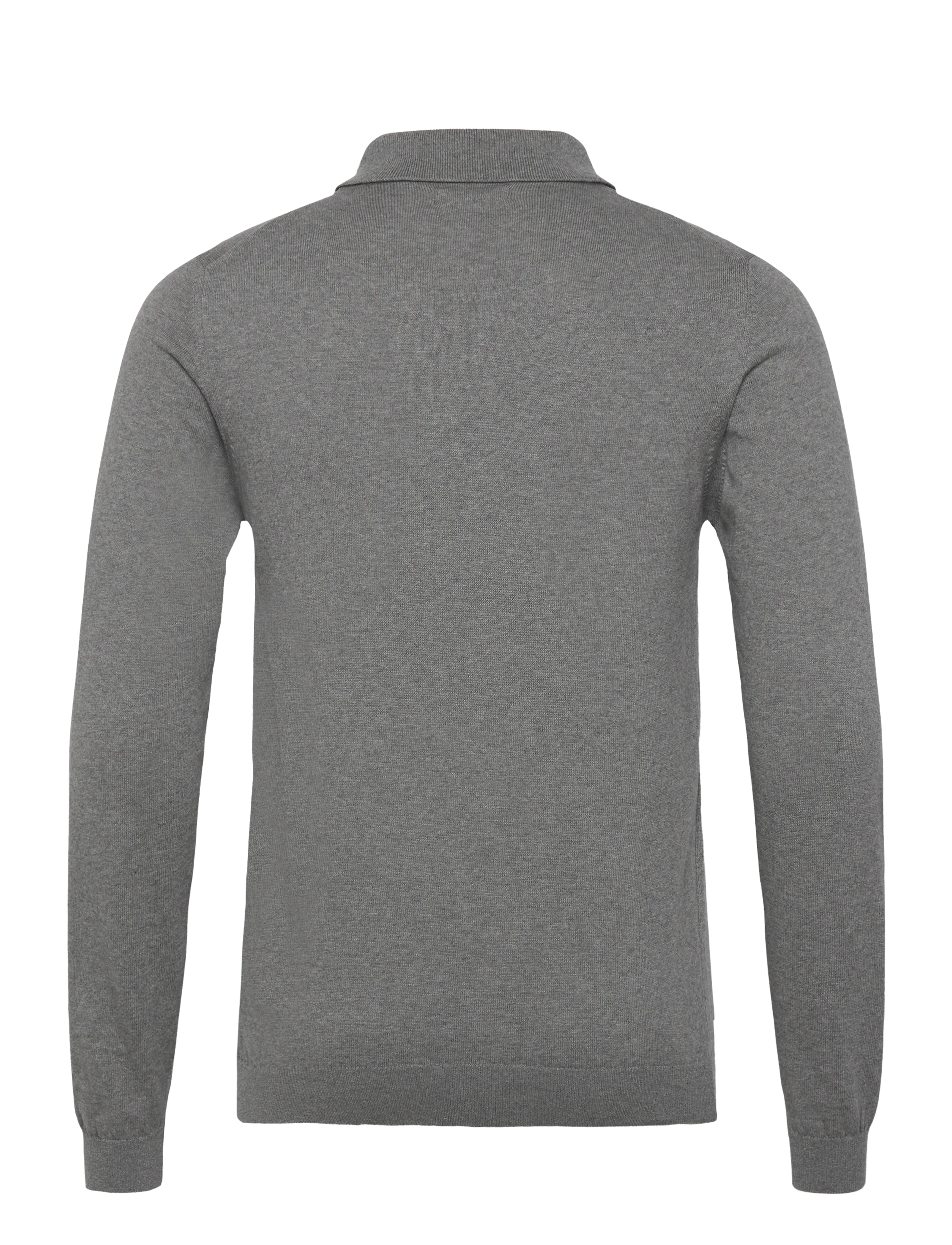 Matinique - MAklint OC - stickade pikéer - medium grey melange - 2