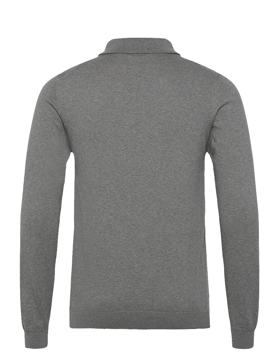 Matinique - MAklint OC - pikkade varrukatega kootud polod - medium grey melange - 2