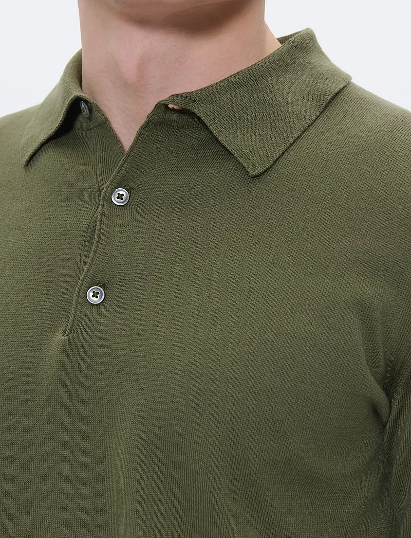 Matinique - MAklint OC - stickade pikéer - olive night - 5