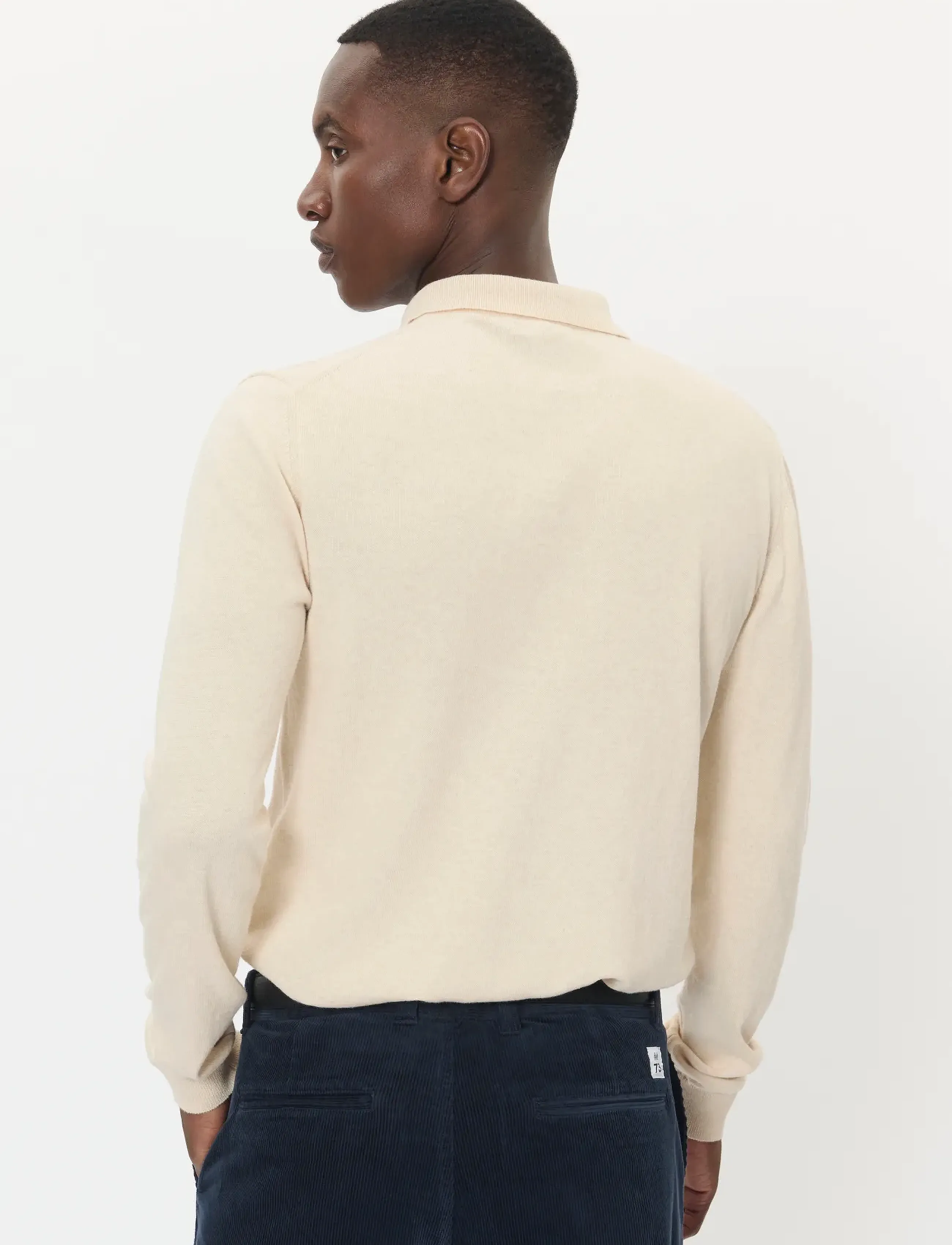 Matinique - MAklint OC - pikkade varrukatega kootud polosärgid - oyster gray melange - 3