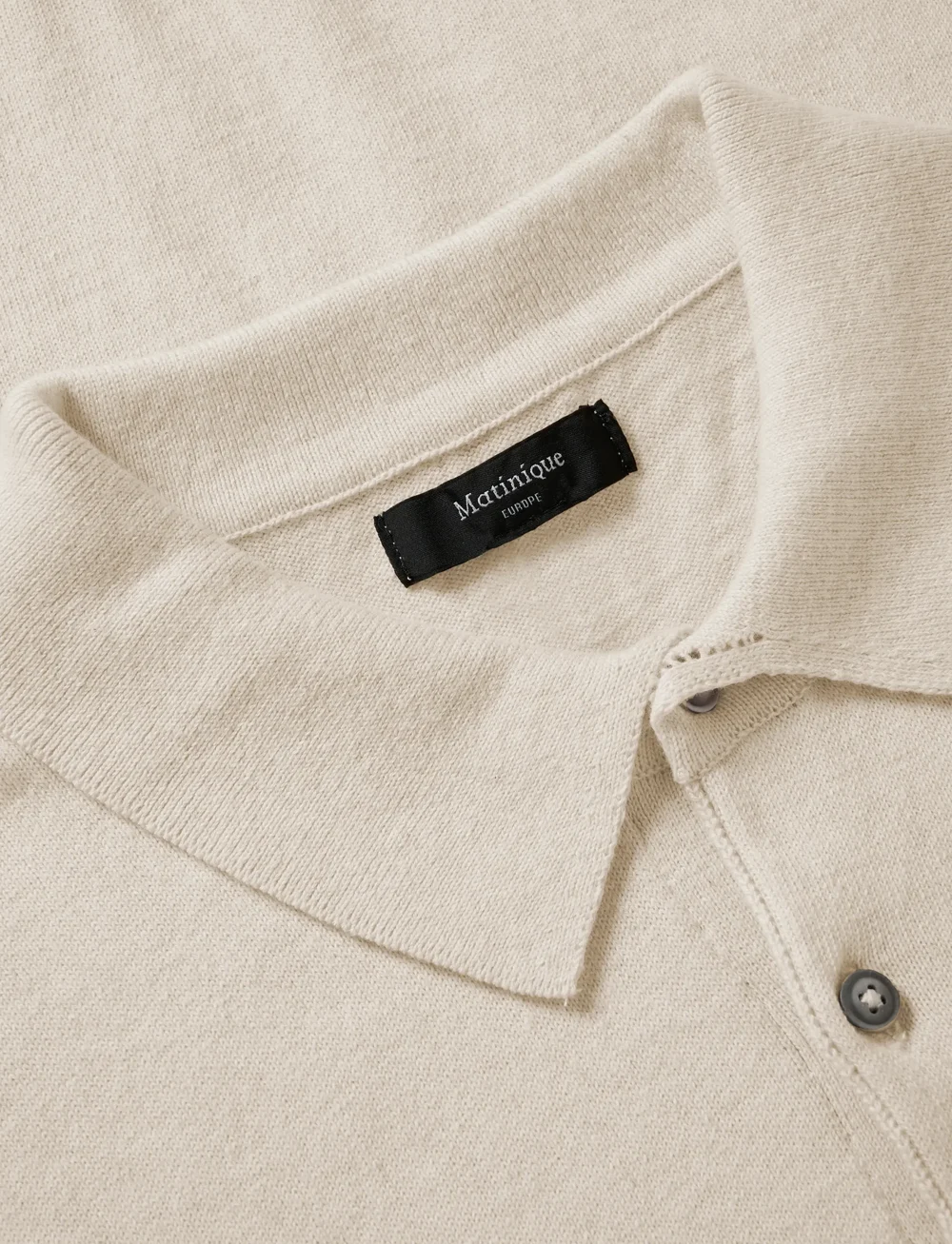 Matinique - MAklint OC - trikotažiniai polo marškinėliai - oyster gray melange - 5