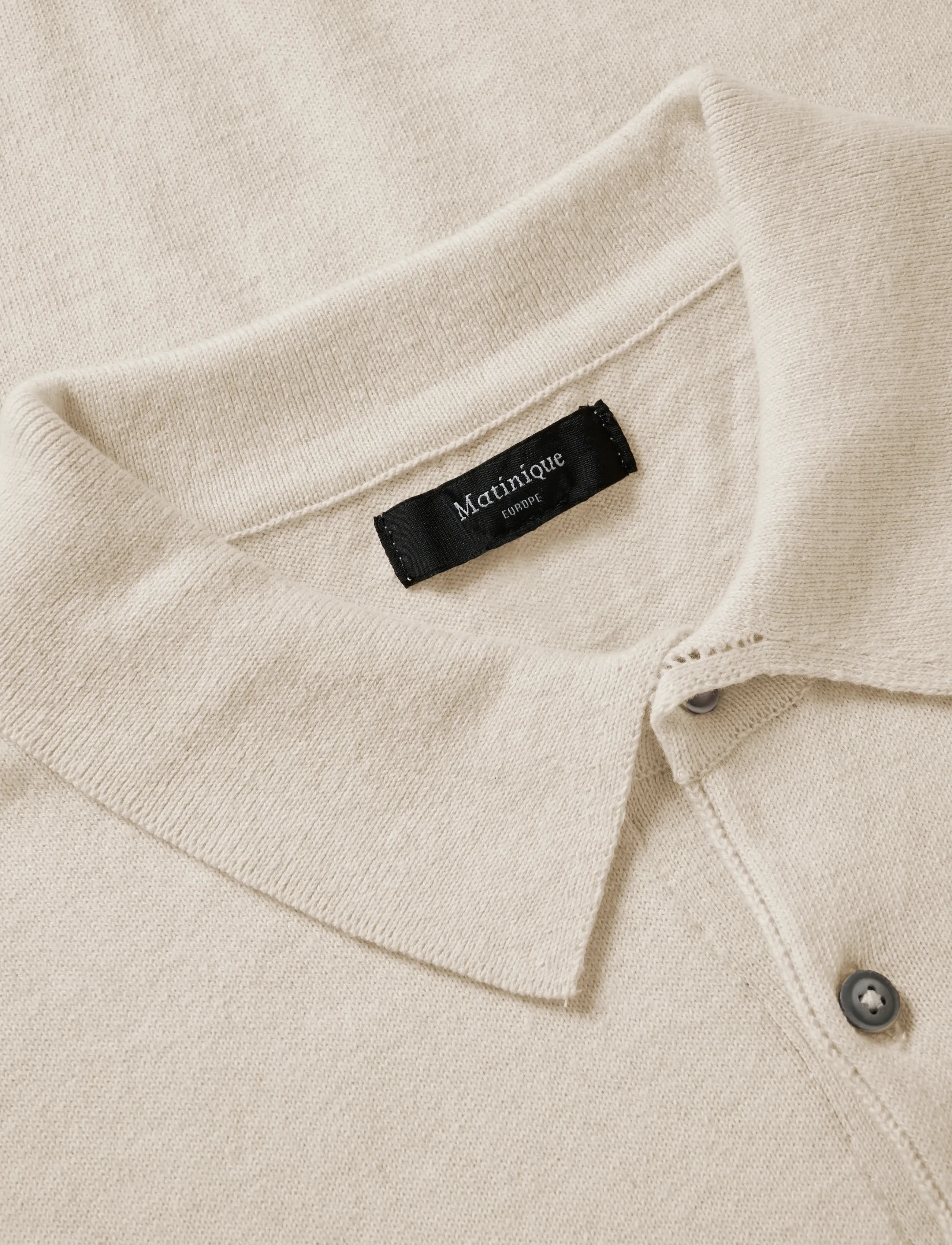 Matinique - MAklint OC - pikkade varrukatega kootud polosärgid - oyster gray melange - 5