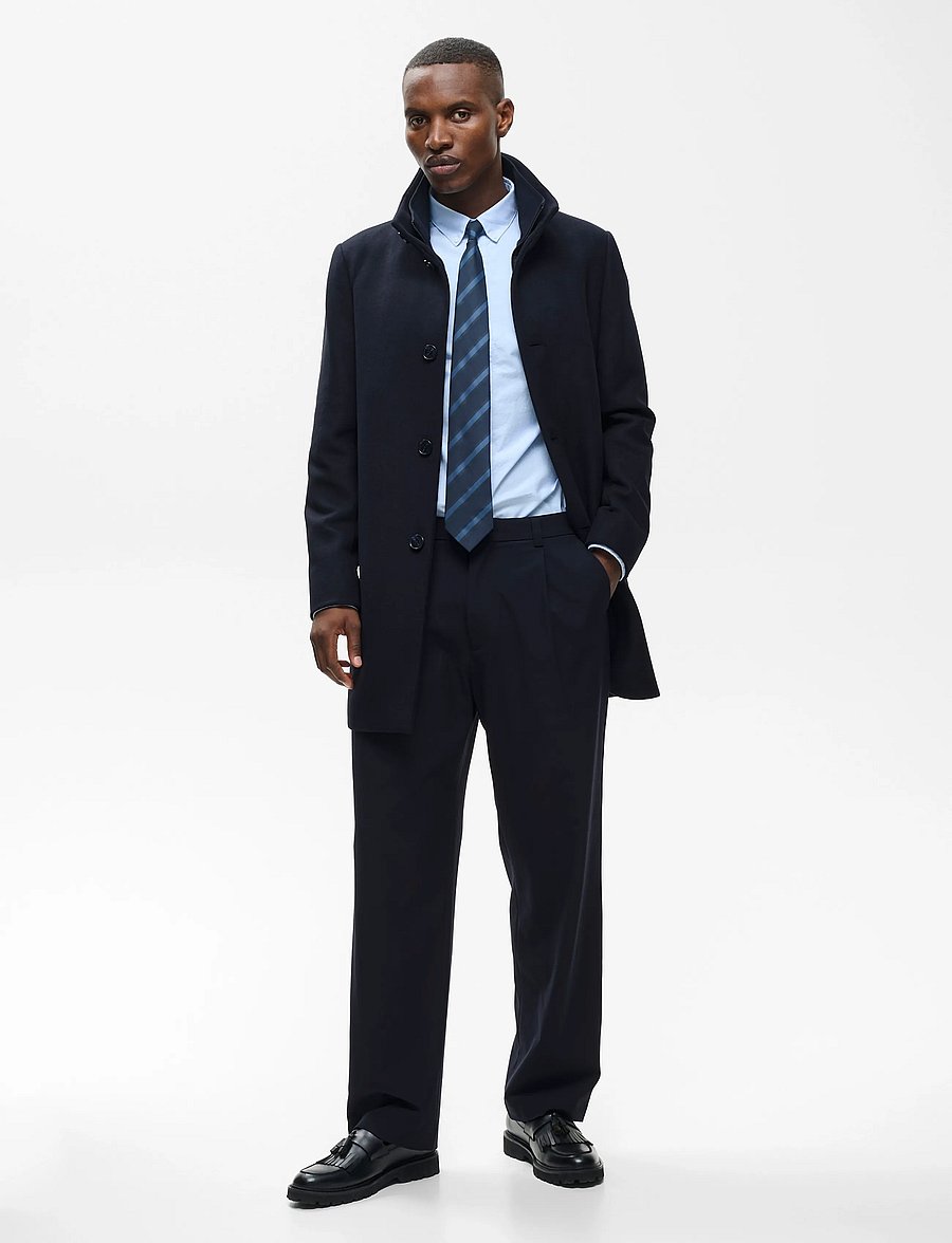 Matinique - MARobert - wollmäntel - dark navy - 3