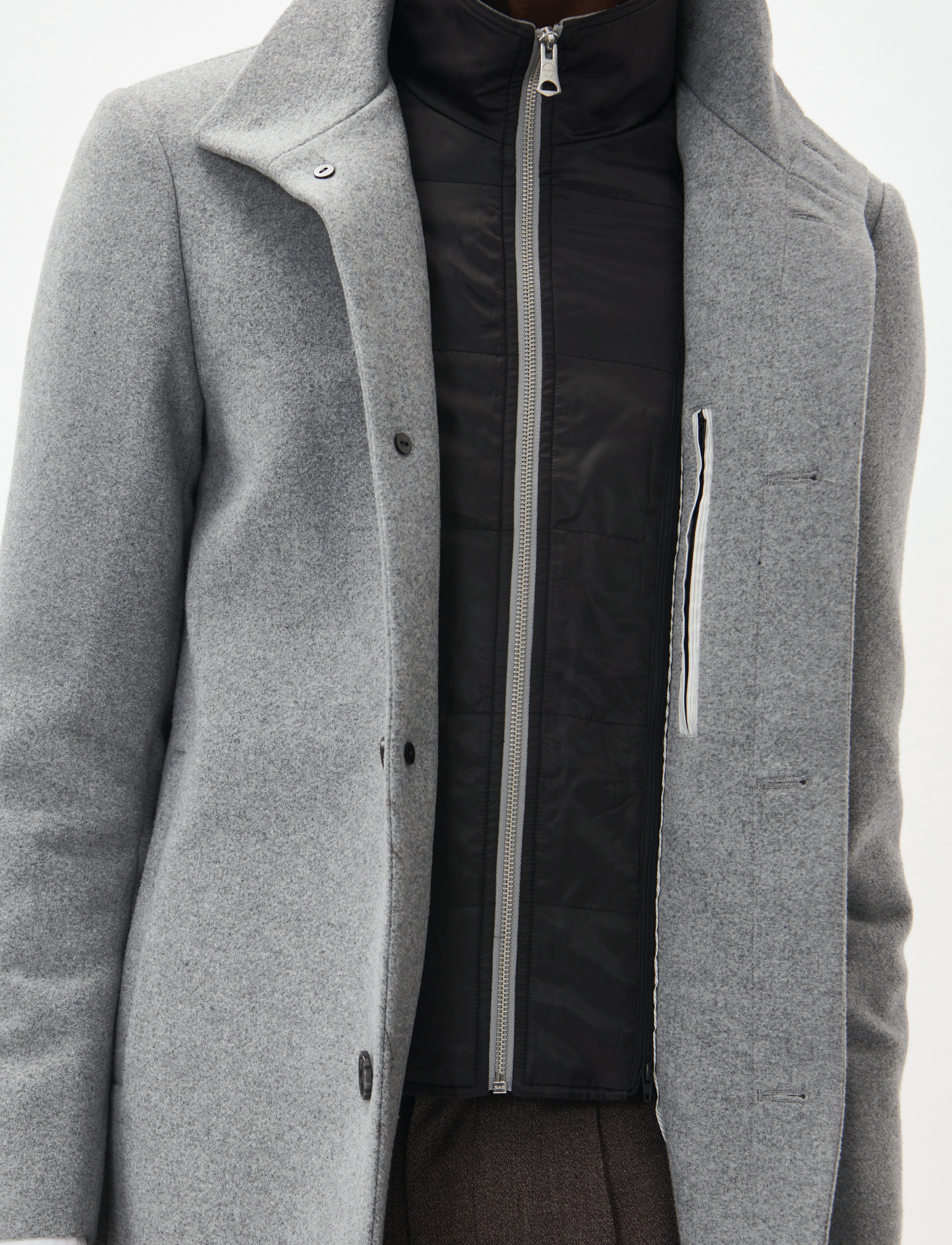 Matinique - MARobert - vinterjakker - light grey melange - 5