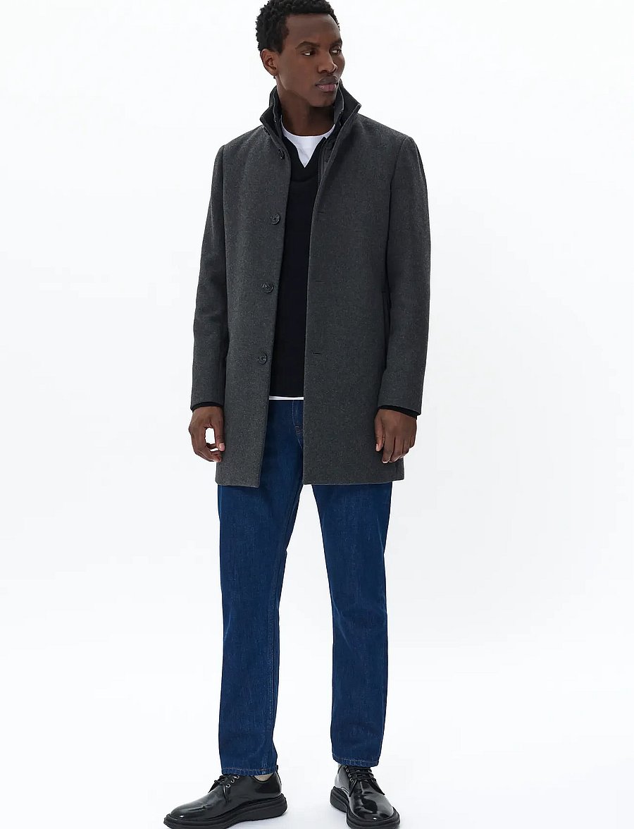 Matinique - MARobert - wollmäntel - medium grey melange - 3