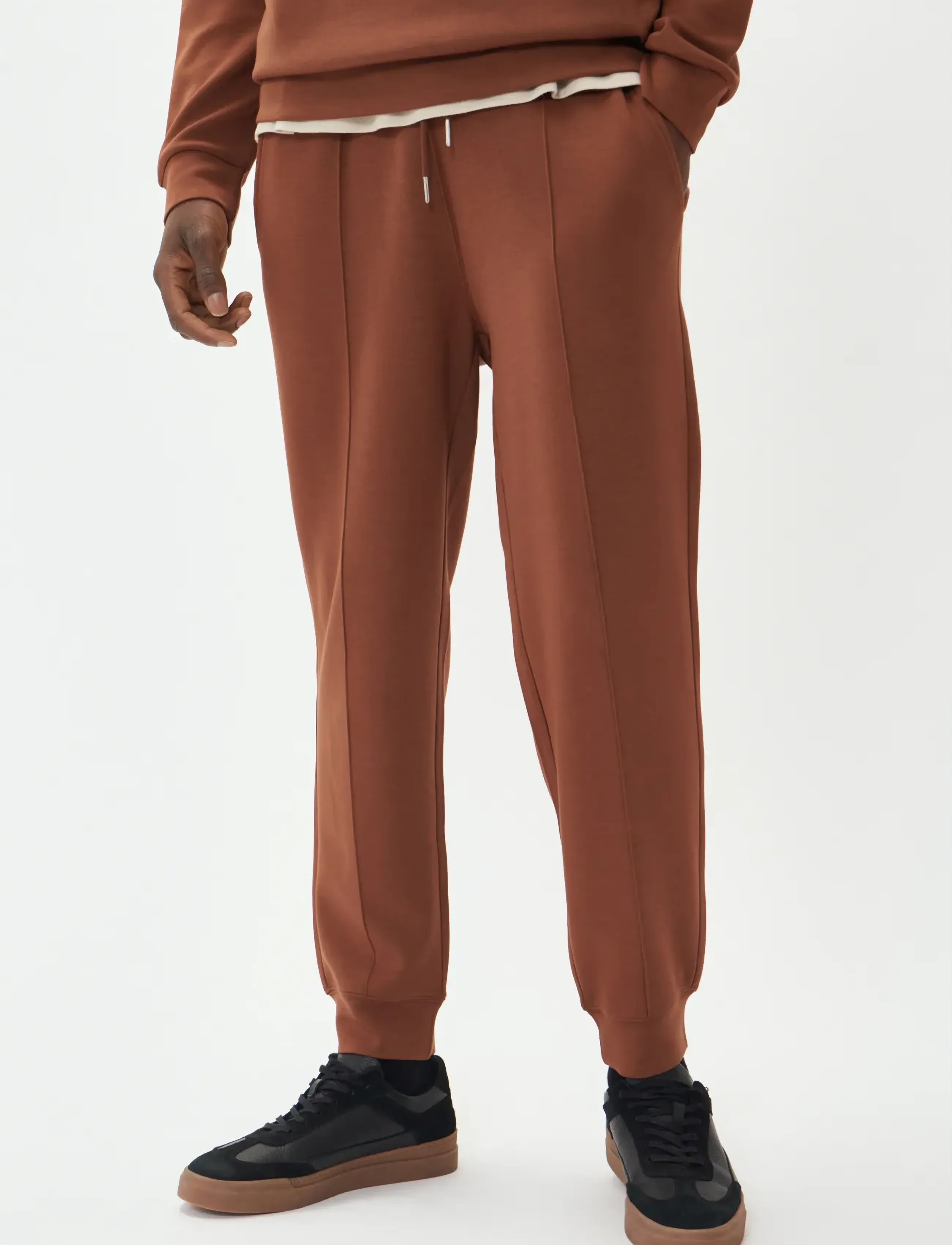Matinique Majack Sweat Pant, S, Brown, Underdele > Joggingbukser, Herre