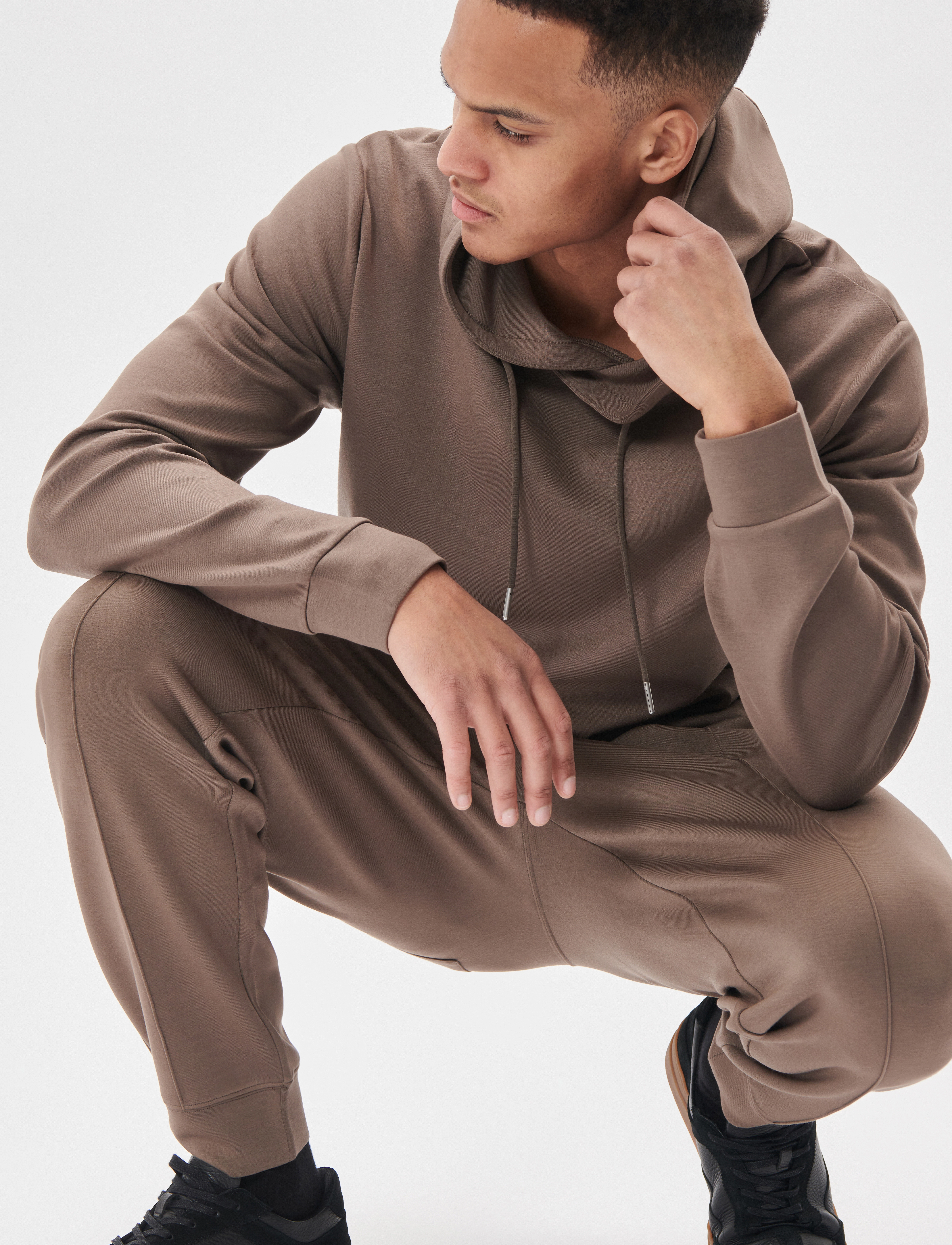 Matinique - MAjack Sweat Pant - sportbyxor - morel - 4