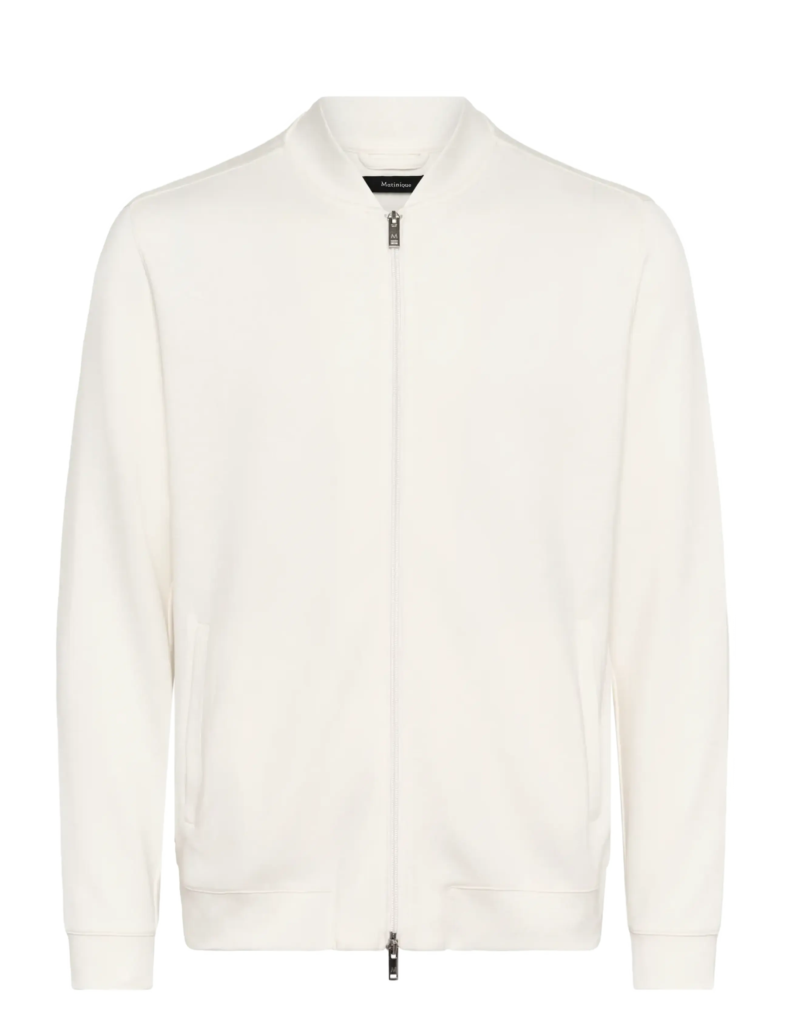 Matinique MAcallum Zipper - Vetements - OFF WHITE / cream