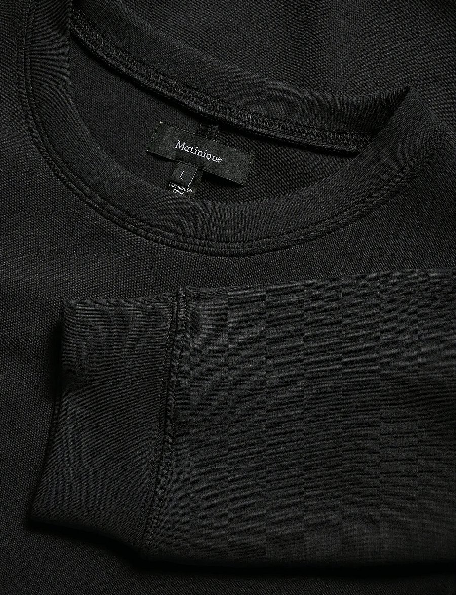 Matinique - MAharry Crew - sweatshirts - black - 5