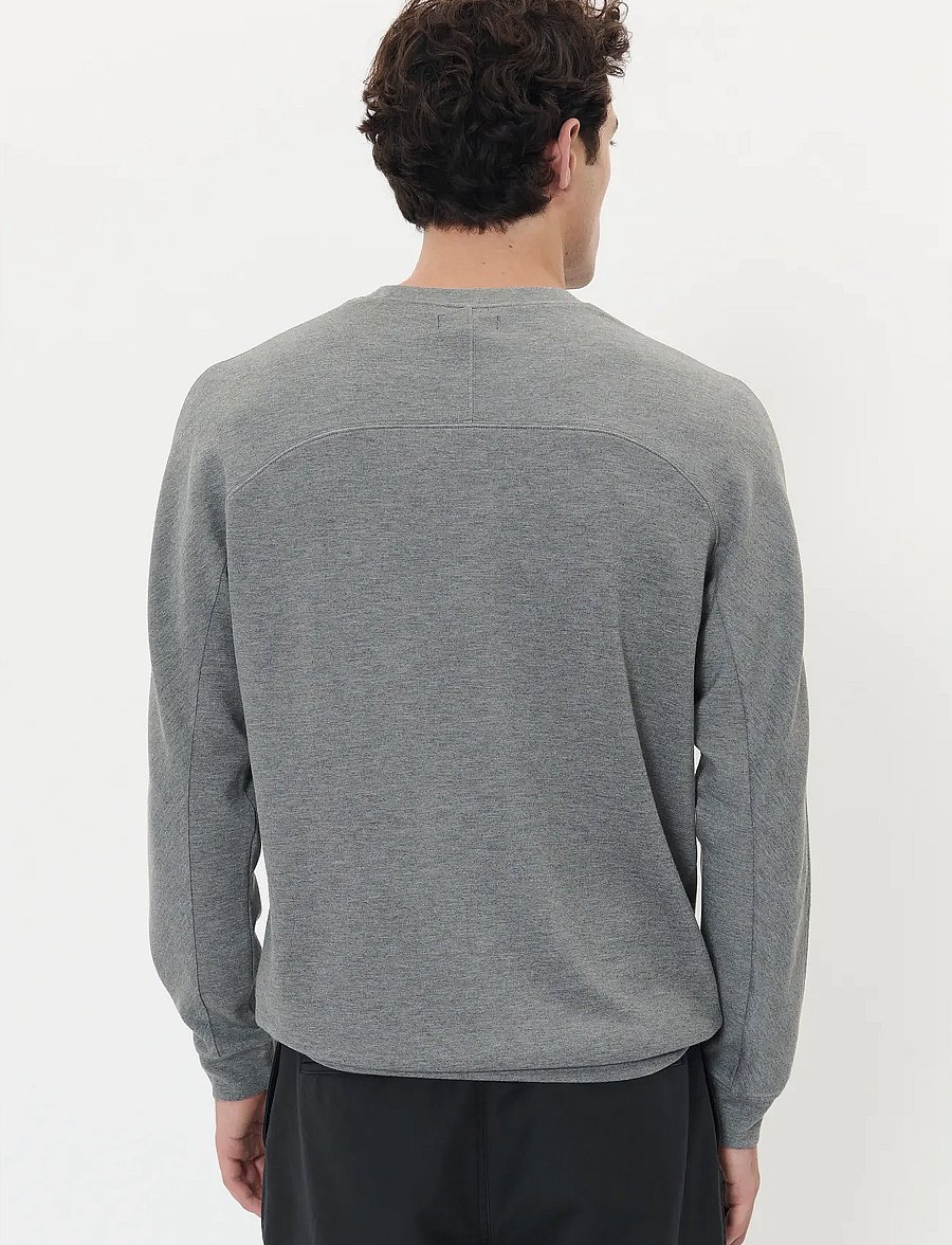 Matinique - MAharry Crew - dressipluusid - medium grey melange - 3