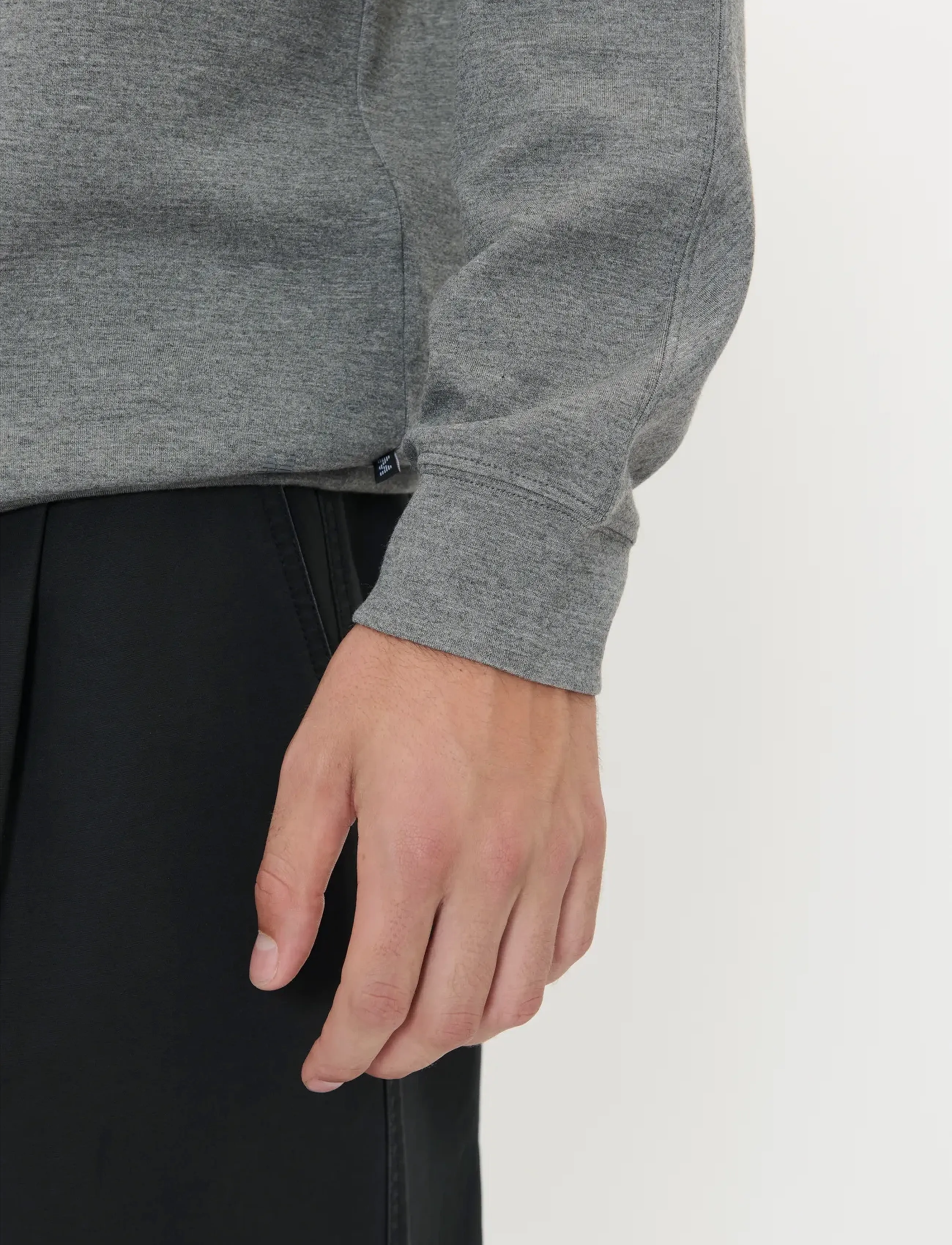Matinique - MAharry Crew - sweatshirts - medium grey melange - 4