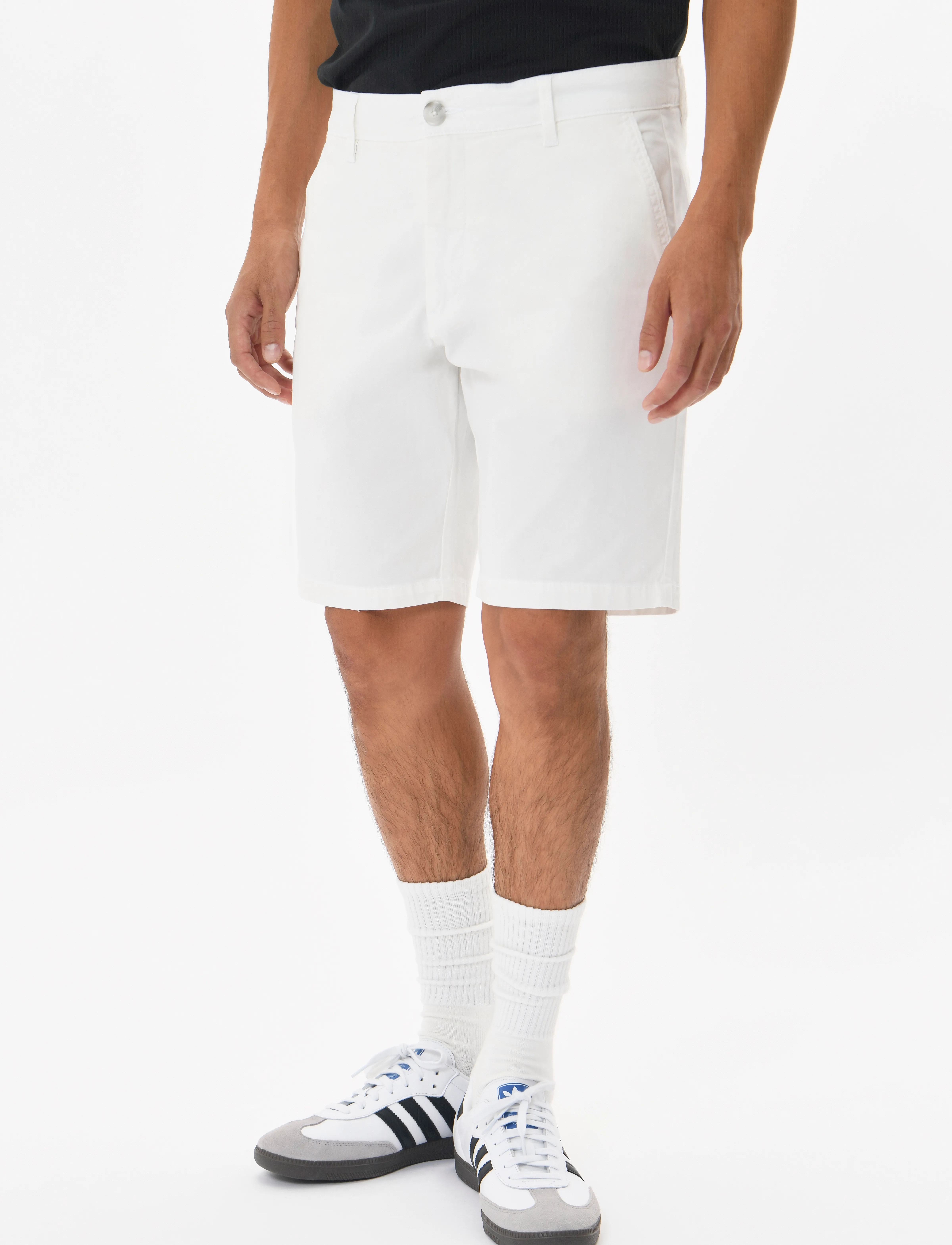 Matinique MAthomas Short - Šorti - BROKEN WHITE / white