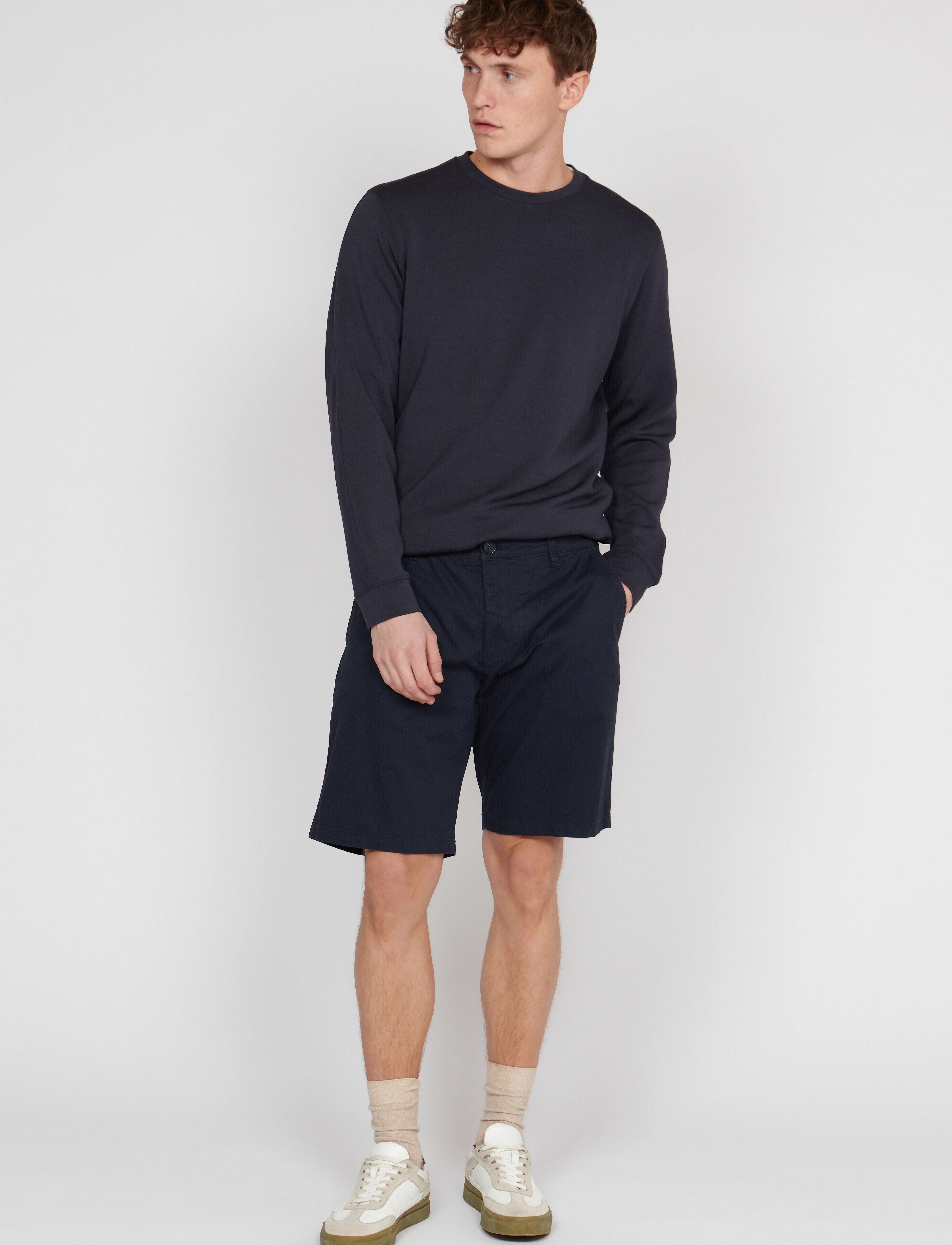 Matinique - MAthomas Short - chino lühikesed püksid - dark navy - 3
