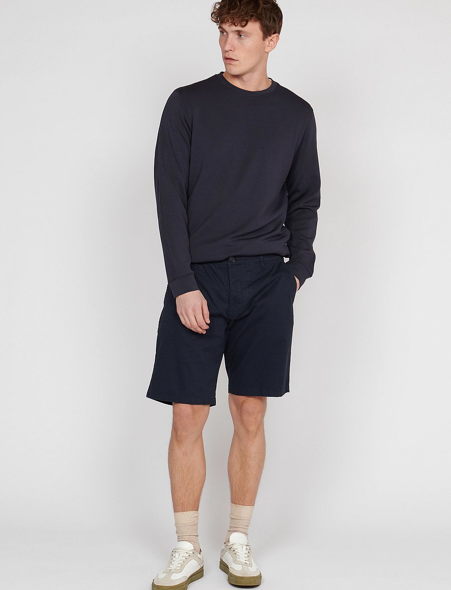 Matinique - MAthomas Short - chinos shorts - dark navy - 3