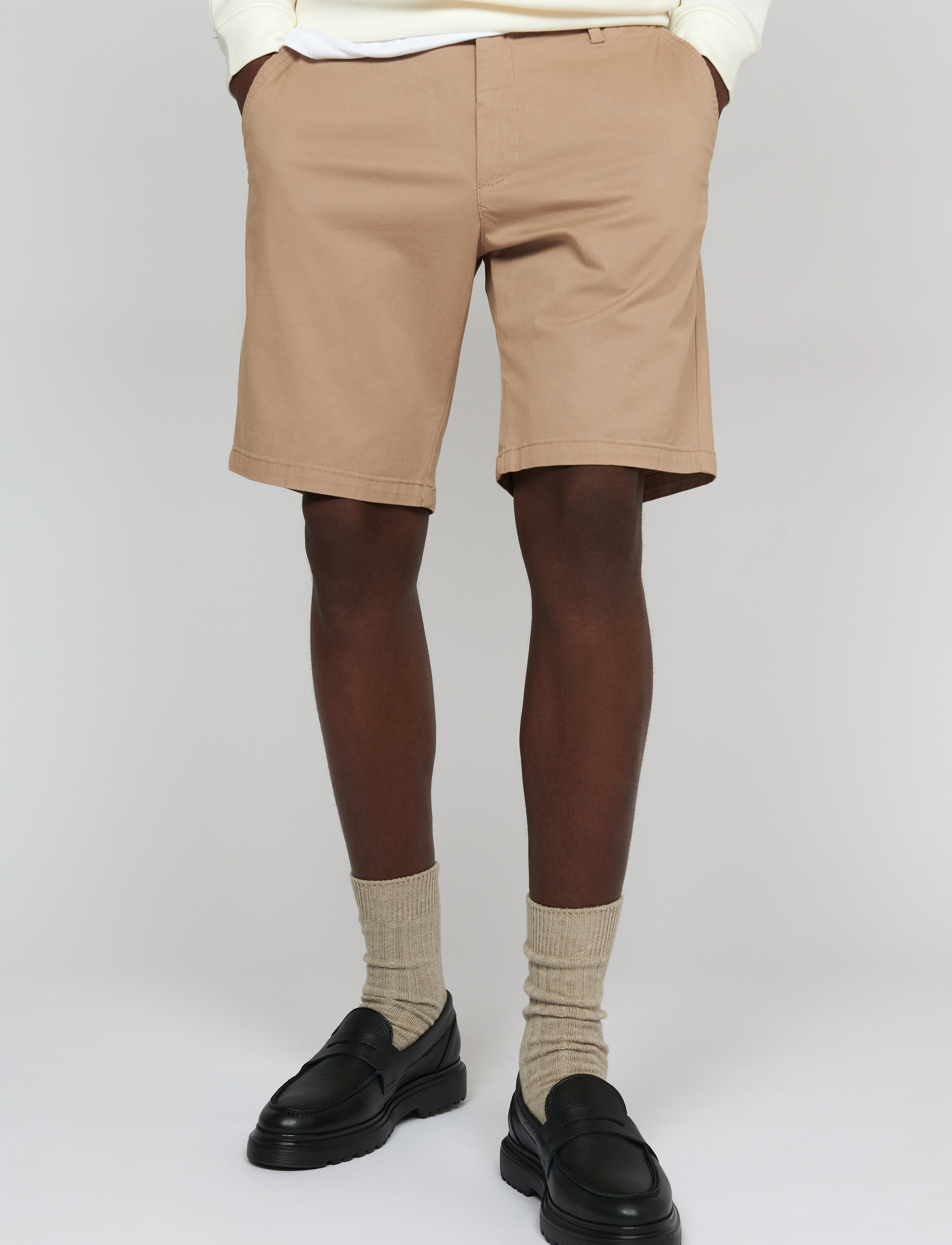 Matinique MAthomas Short - Šorti - LIGHT BEIGE / beige