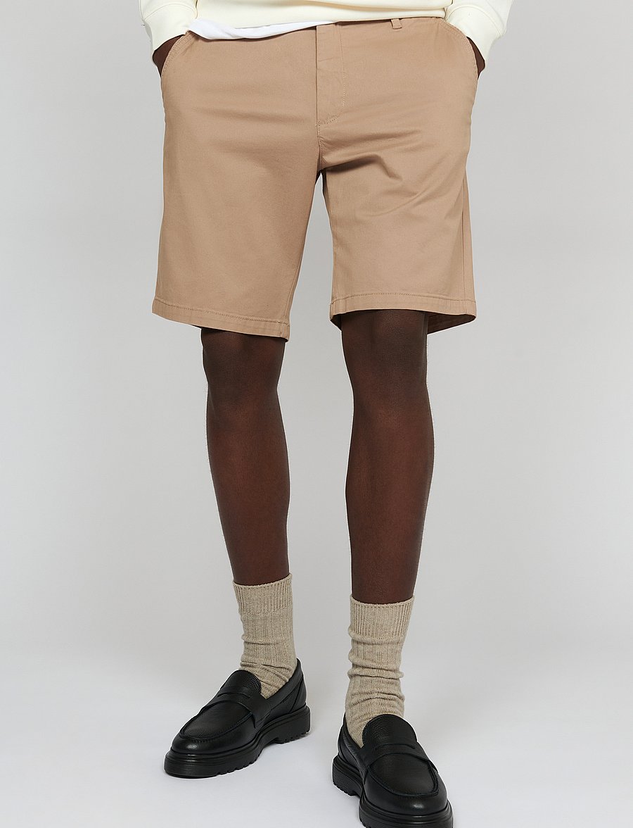 Matinique - MAthomas Short - chinos shorts - light beige - 0