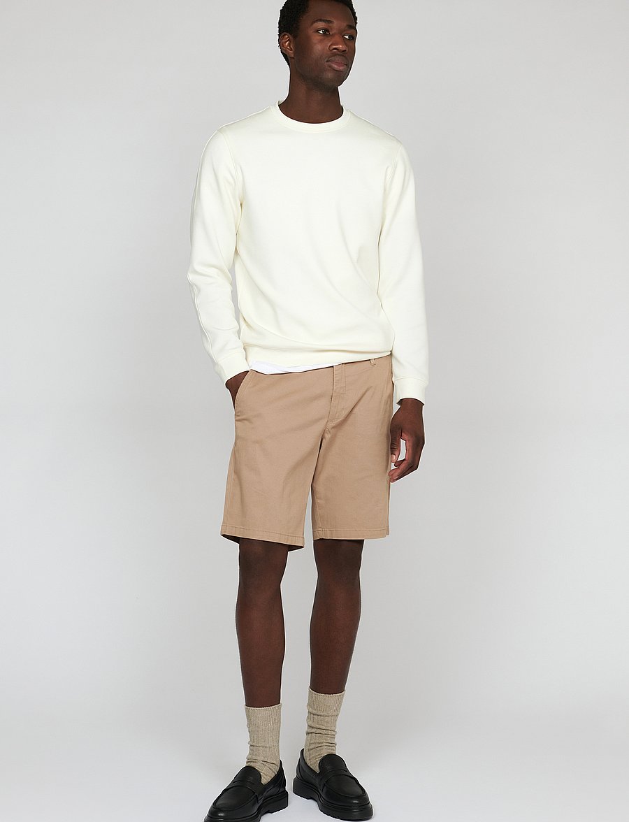 Matinique - MAthomas Short - chinos shorts - light beige - 3