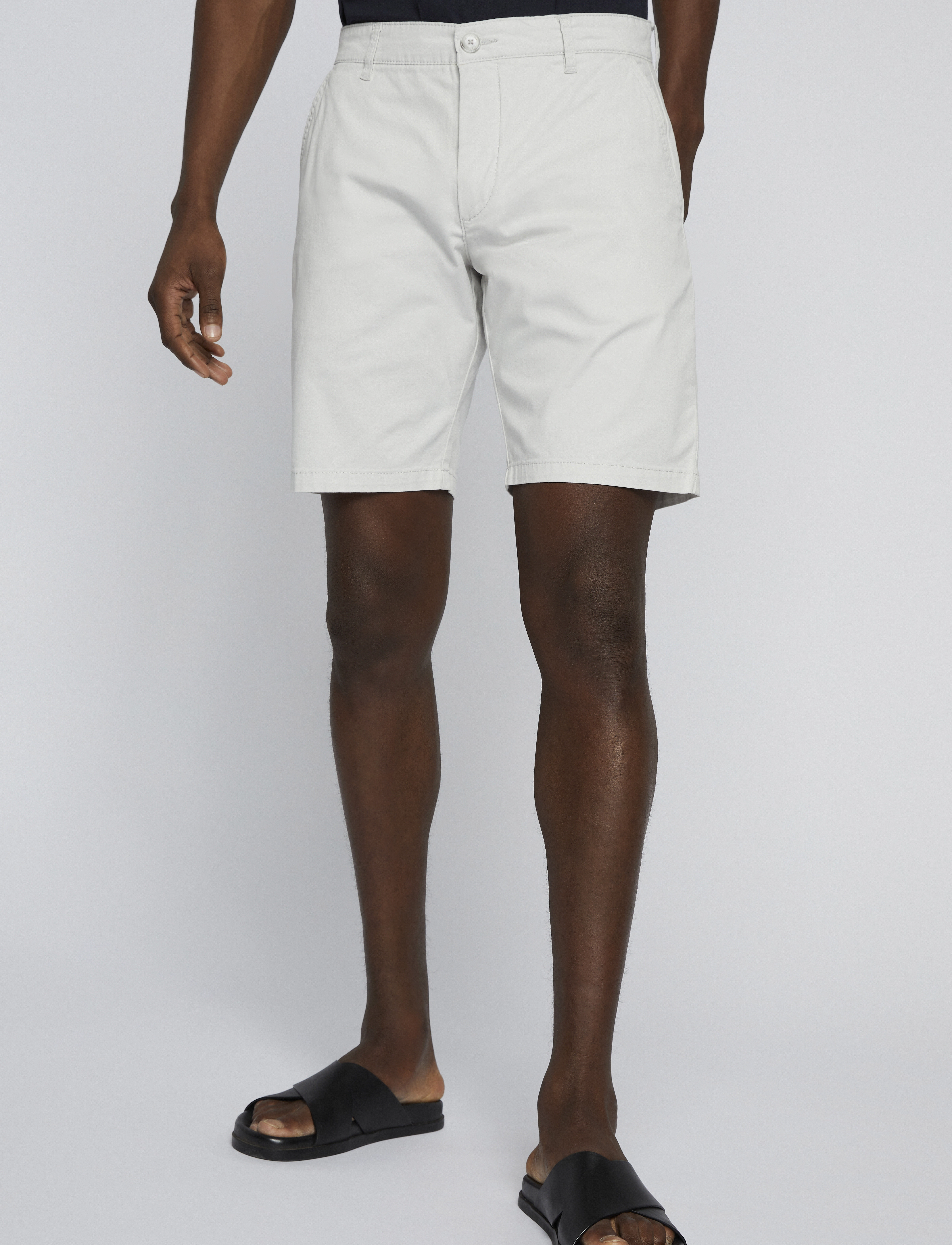 Matinique MAthomas Short - Šorti - LUNAR ROCK / cream