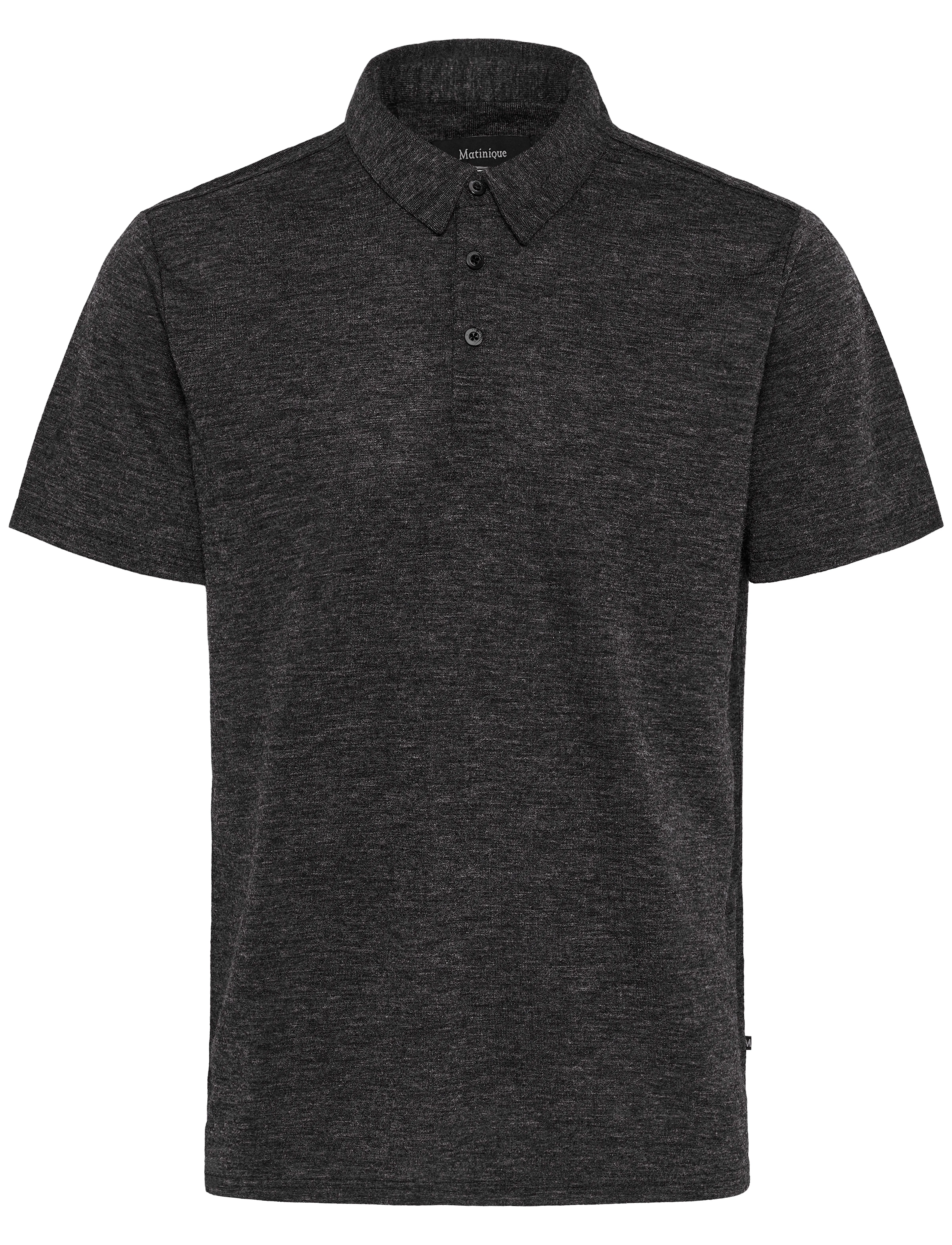 Matinique MAsanford Polo - Vaatteet - BLACK / grey