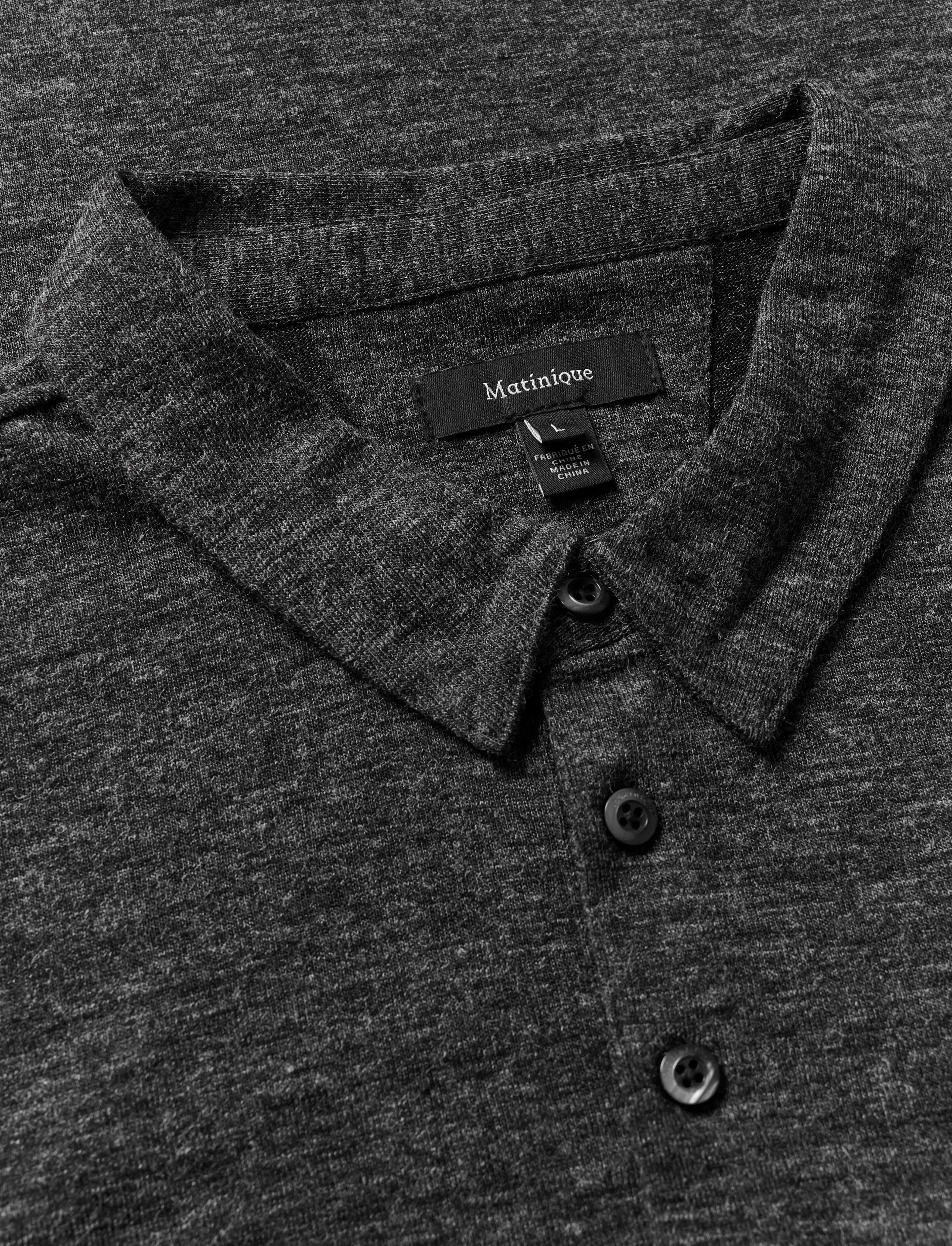 Matinique - MAsanford Polo - lühikeste varrukatega polod - black - 5