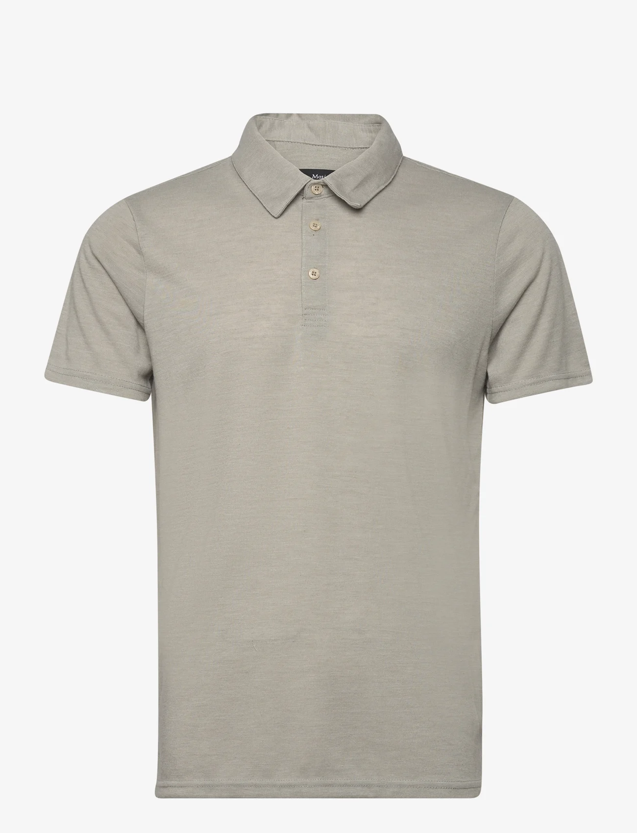 Matinique - MAsanford Polo - short-sleeved polos - ghost gray - 0