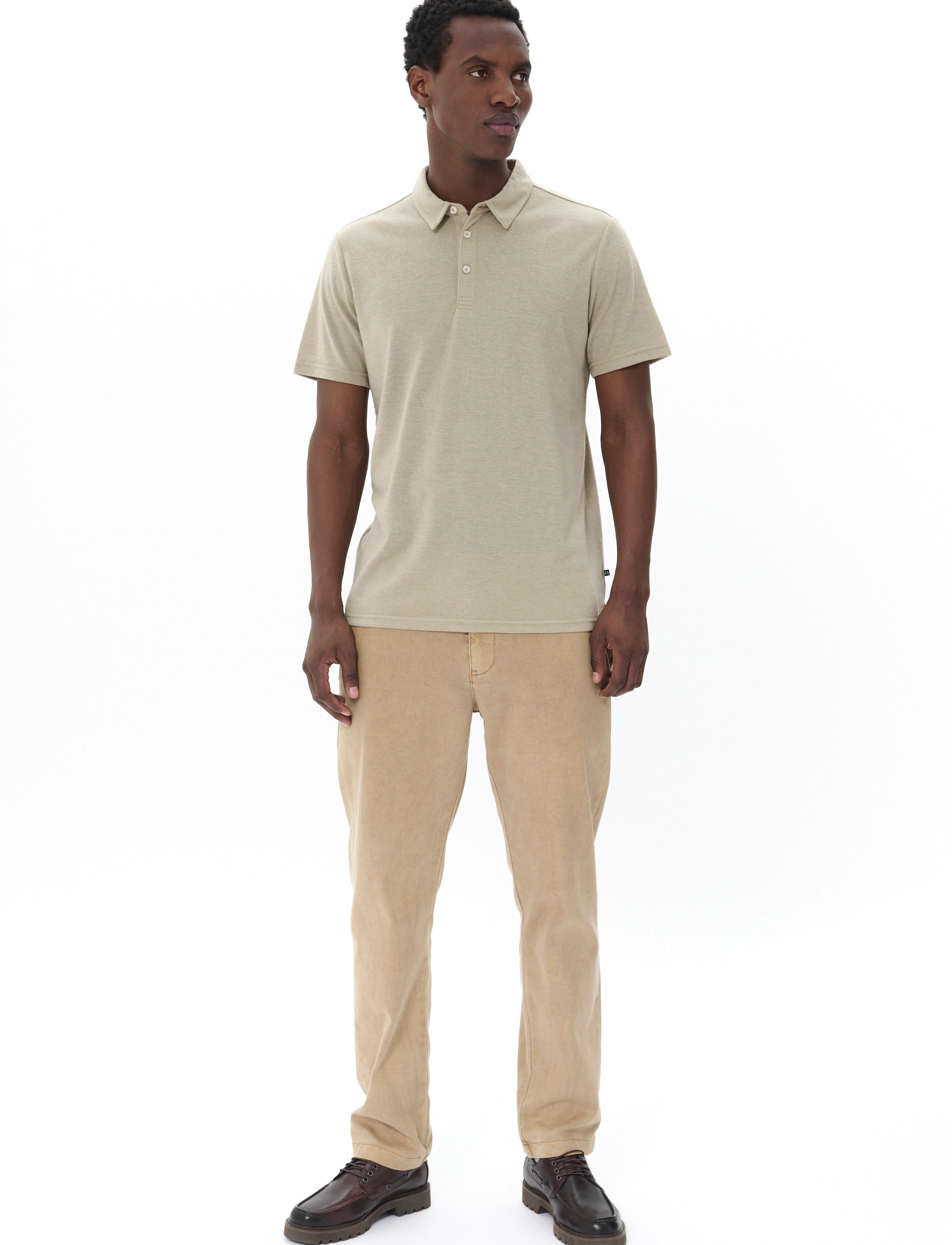 Matinique - MAsanford Polo - lühikeste varrukatega polod - plaza taupe - 2