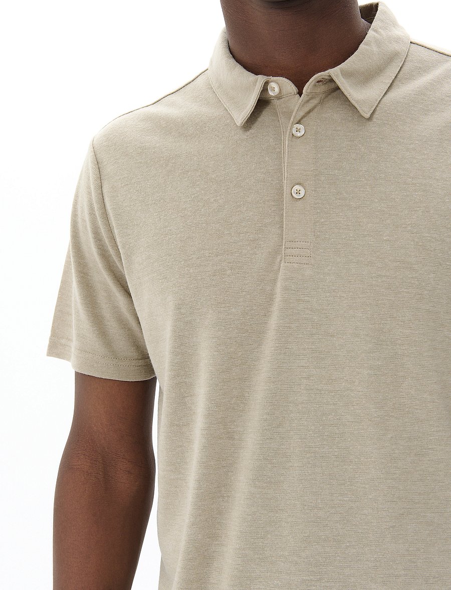 Matinique - MAsanford Polo - kortærmede poloer - plaza taupe - 4