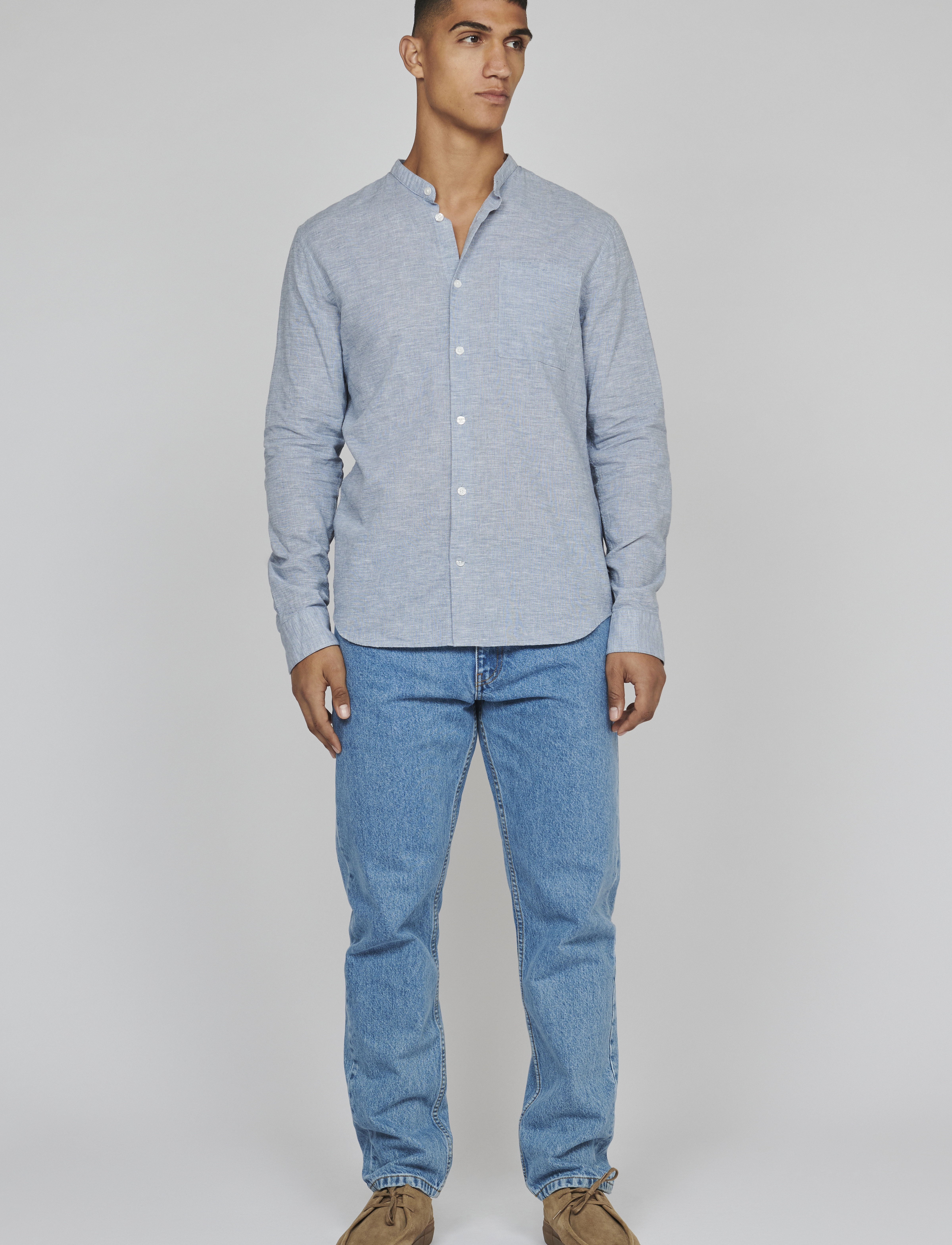 Matinique - MAtrostol China 4 - linneskjortor - captain's blue - 3