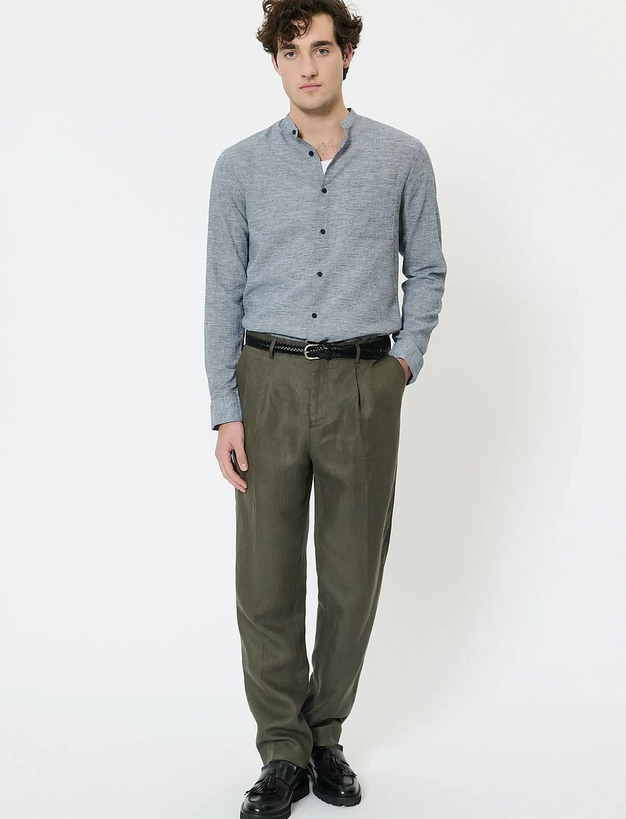Matinique - MAtrostol China 4 - leinenhemden - dark navy - 2