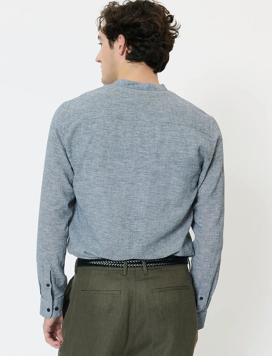 Matinique - MAtrostol China 4 - leinenhemden - dark navy - 3