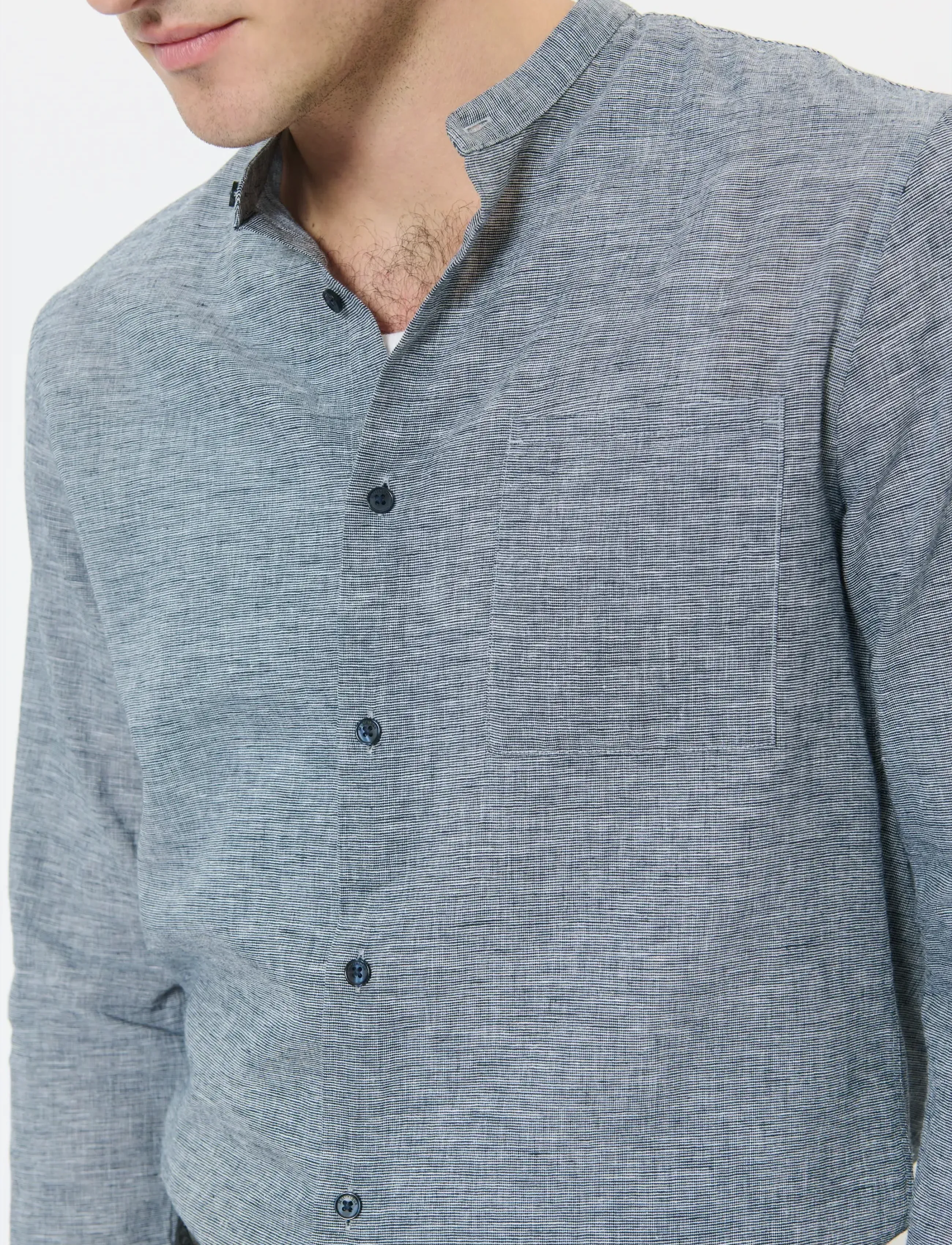 Matinique - MAtrostol China 4 - pellavakauluspaidat - dark navy - 4