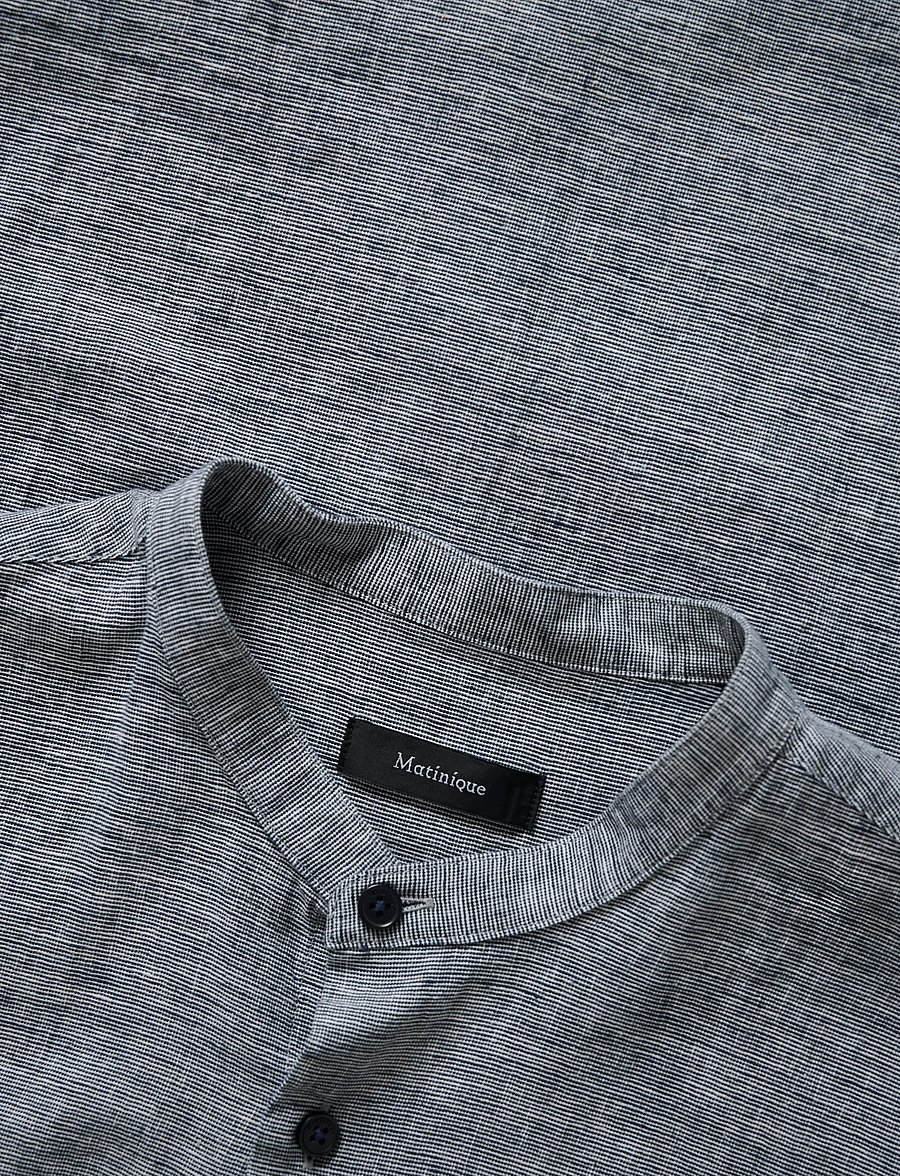 Matinique - MAtrostol China 4 - leinenhemden - dark navy - 5