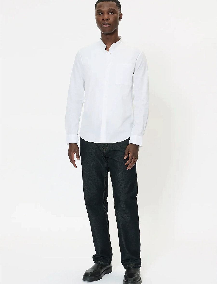 Matinique - MAtrostol China 4 - hørskjorter - off white - 2